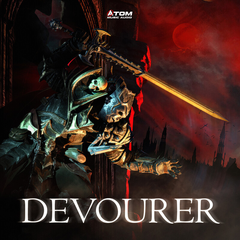 🔴 3D Fantasy Horror Album cover ''DEVOURER" 