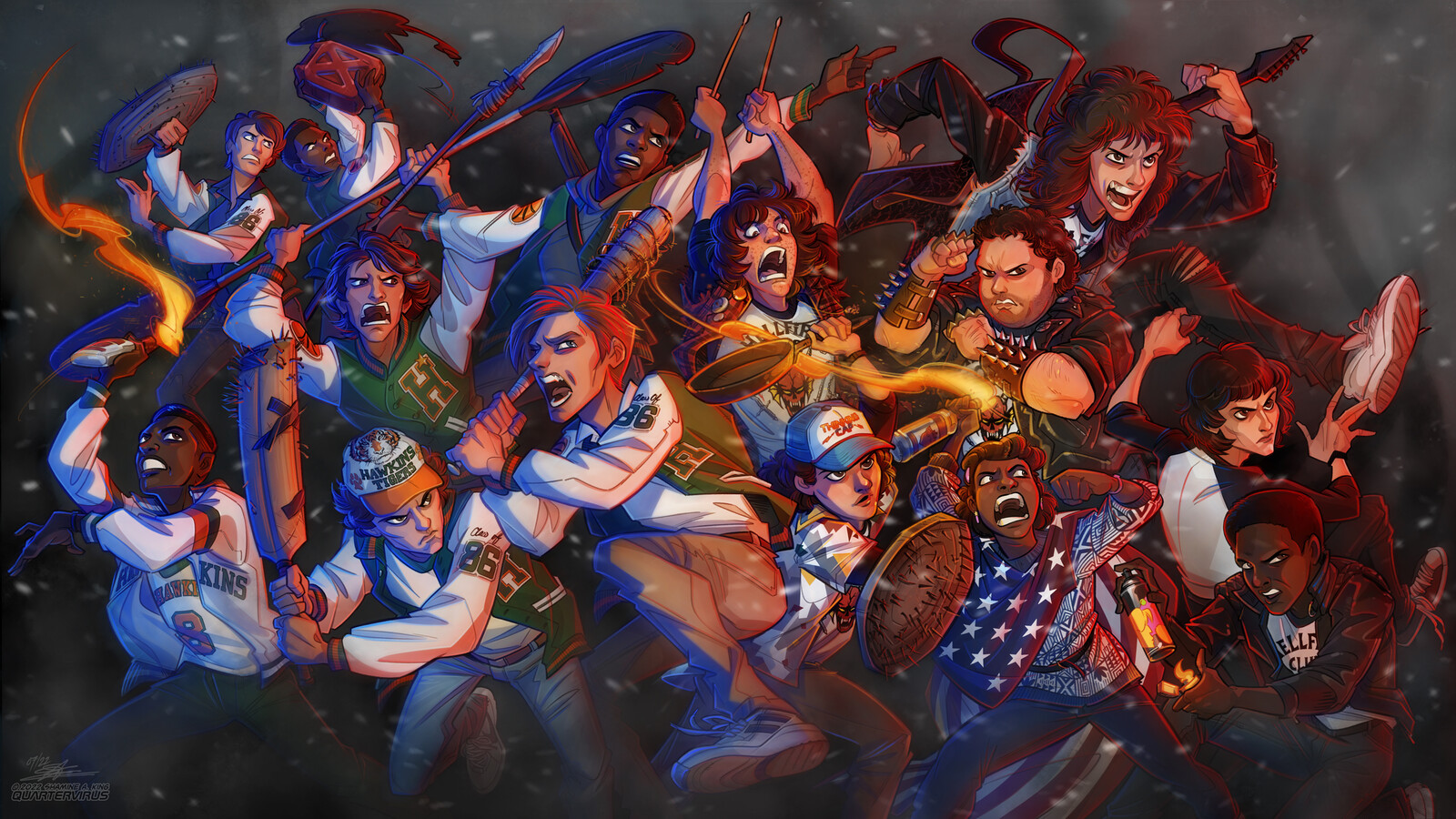 In the time it took me to finish this, I gained a new appreciation for 'Stranger Things' S4 and have since grown to love it as much as the previous seasons.

That said, this is still the Final Team I wish we'd got from the Hawkins front.