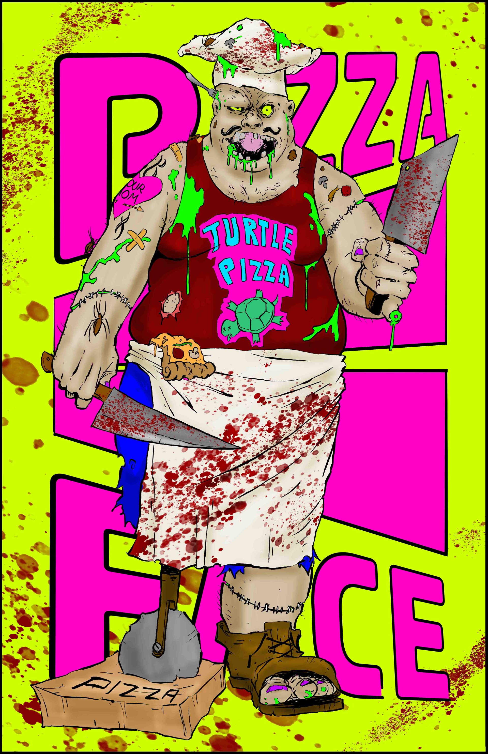 ArtStation Pizza Face