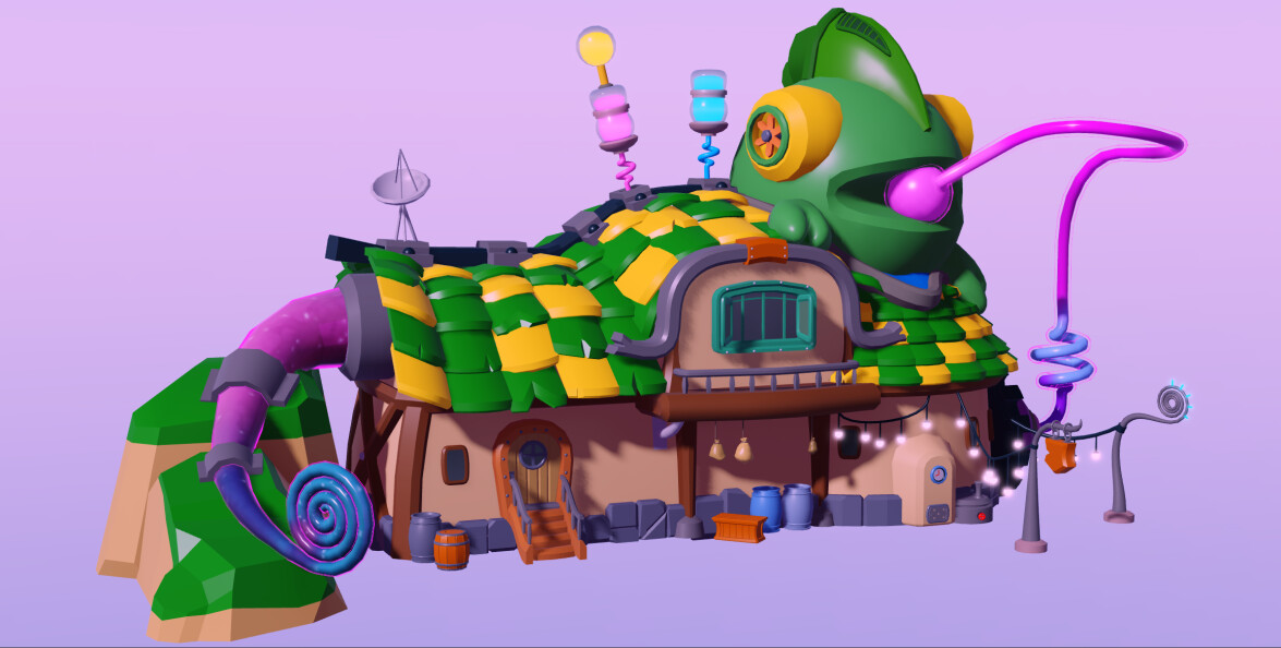 ArtStation Reptile House