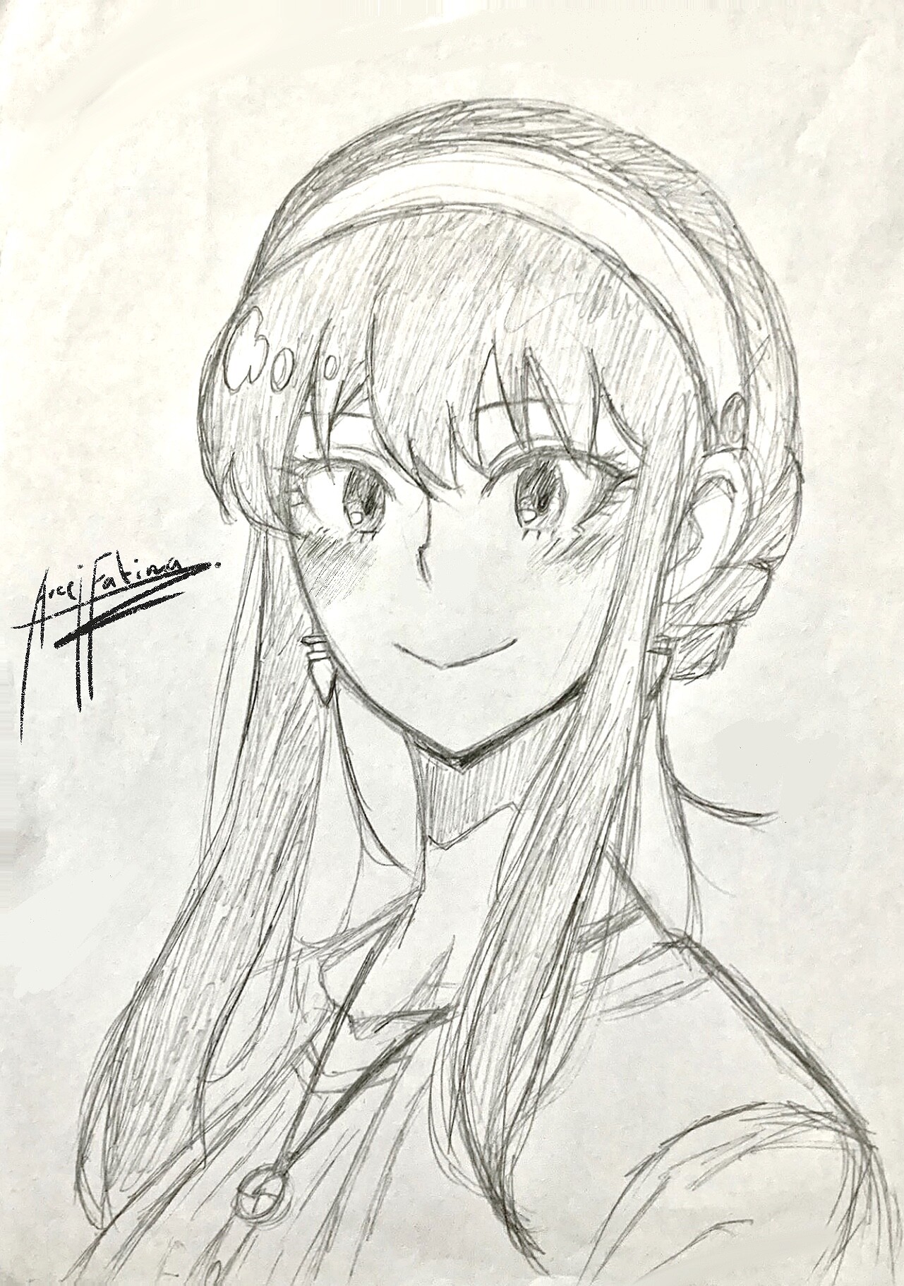 ArtStation - Yor forger sketch