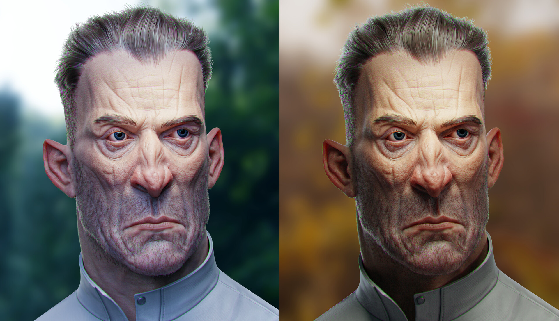 ArtStation Dishonored Head