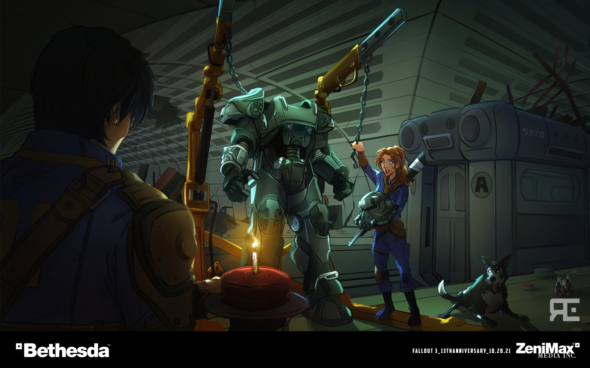 Artstation fallout 3 13th anniversary