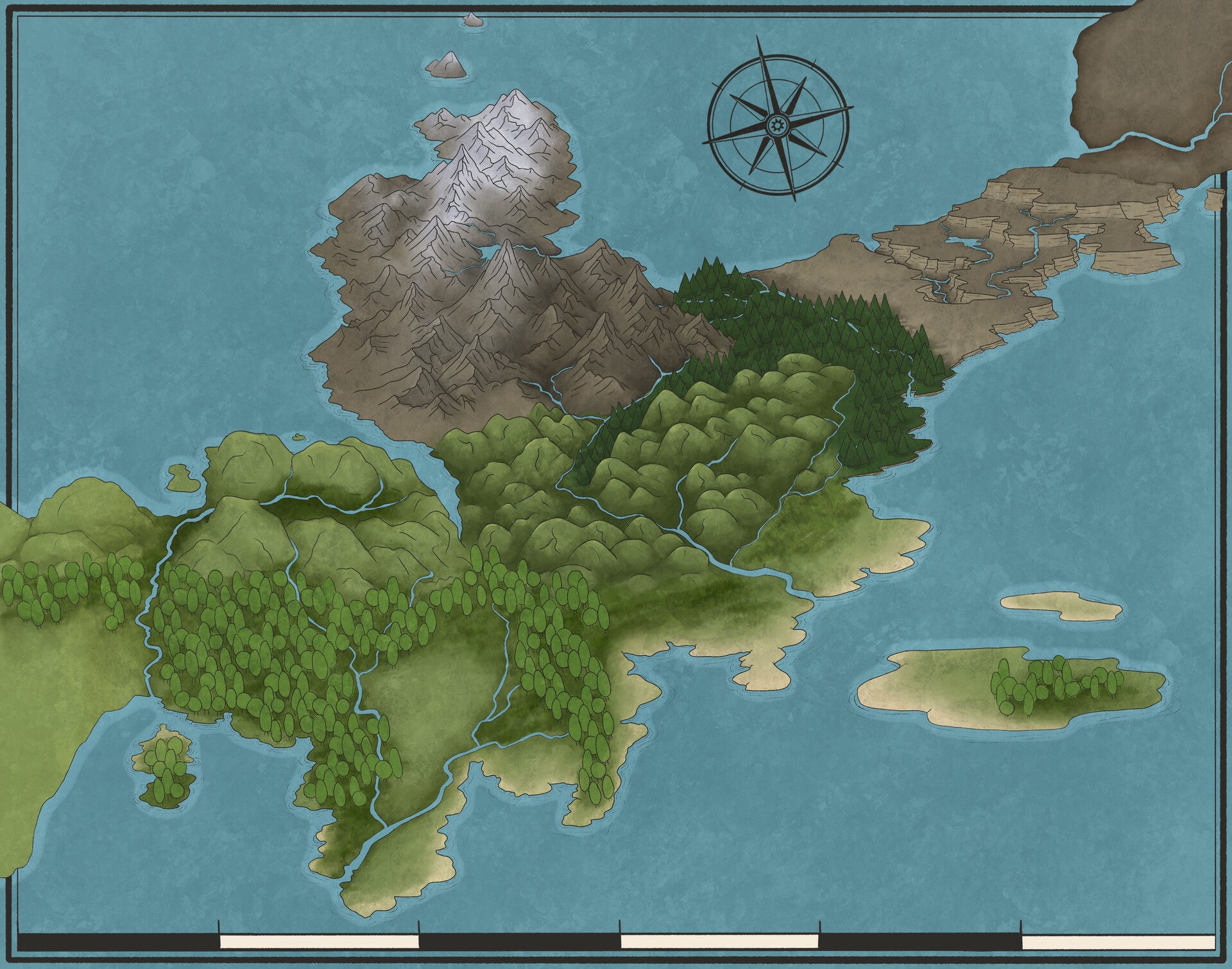 ArtStation Fantasy Map Design