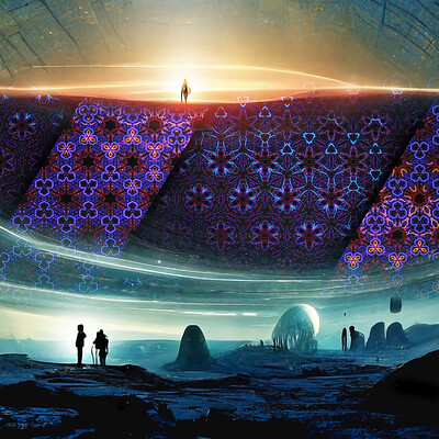 Natural warp ai collabs memories of distant worlds 001