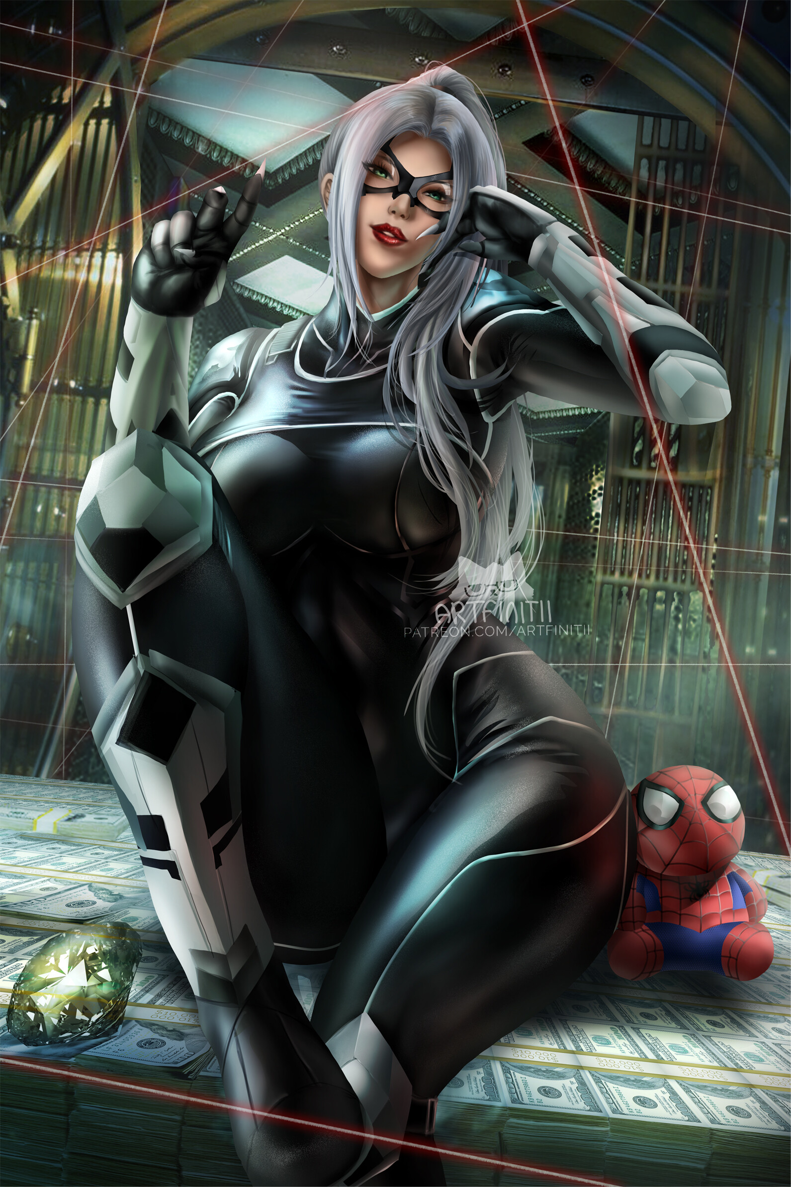 ArtStation - Black Cat - Marvel's Spider-Man
