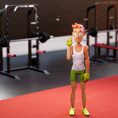 Render Test - Character Design in Blender 3.0