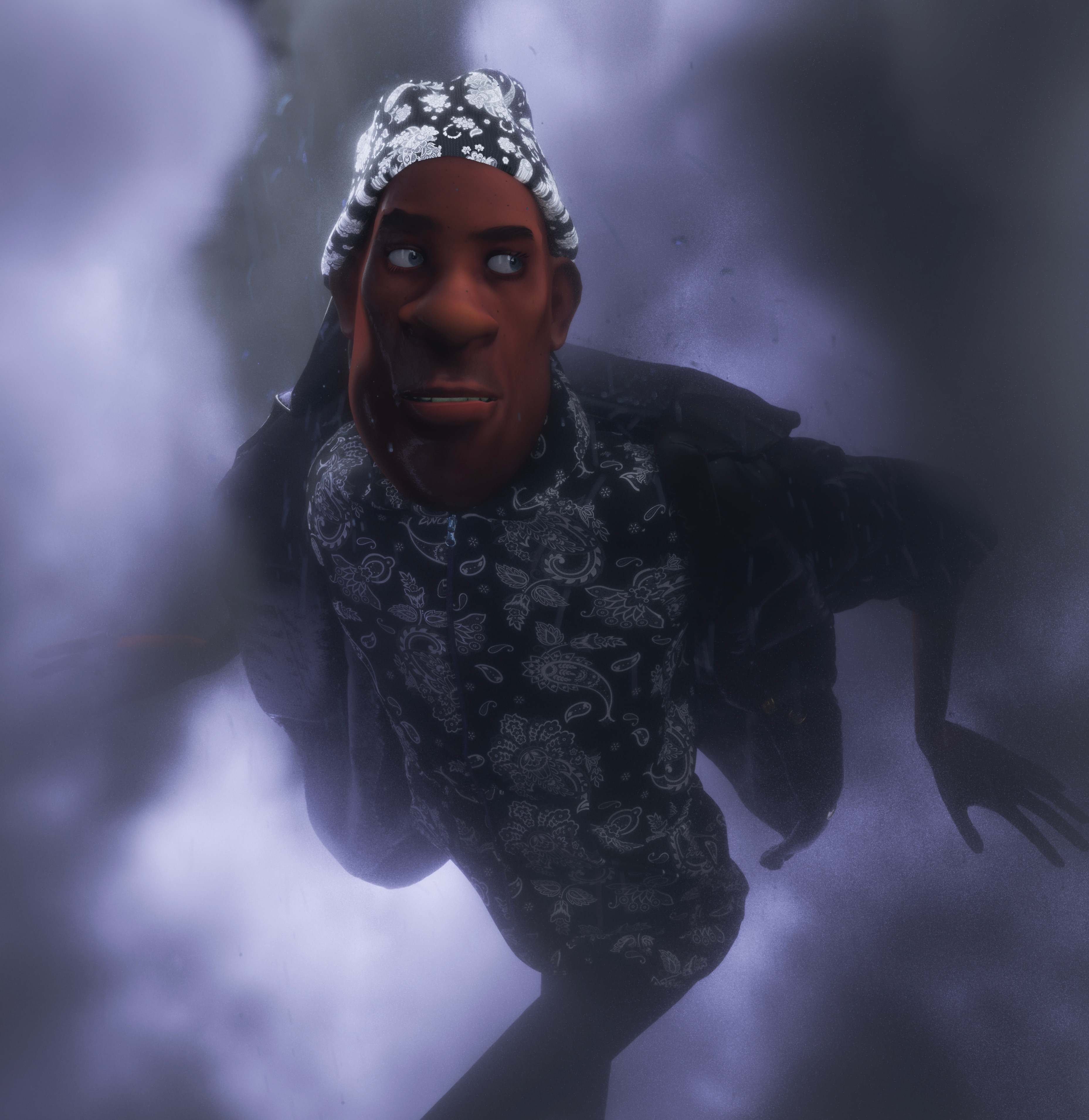 Man lost in the Fog.