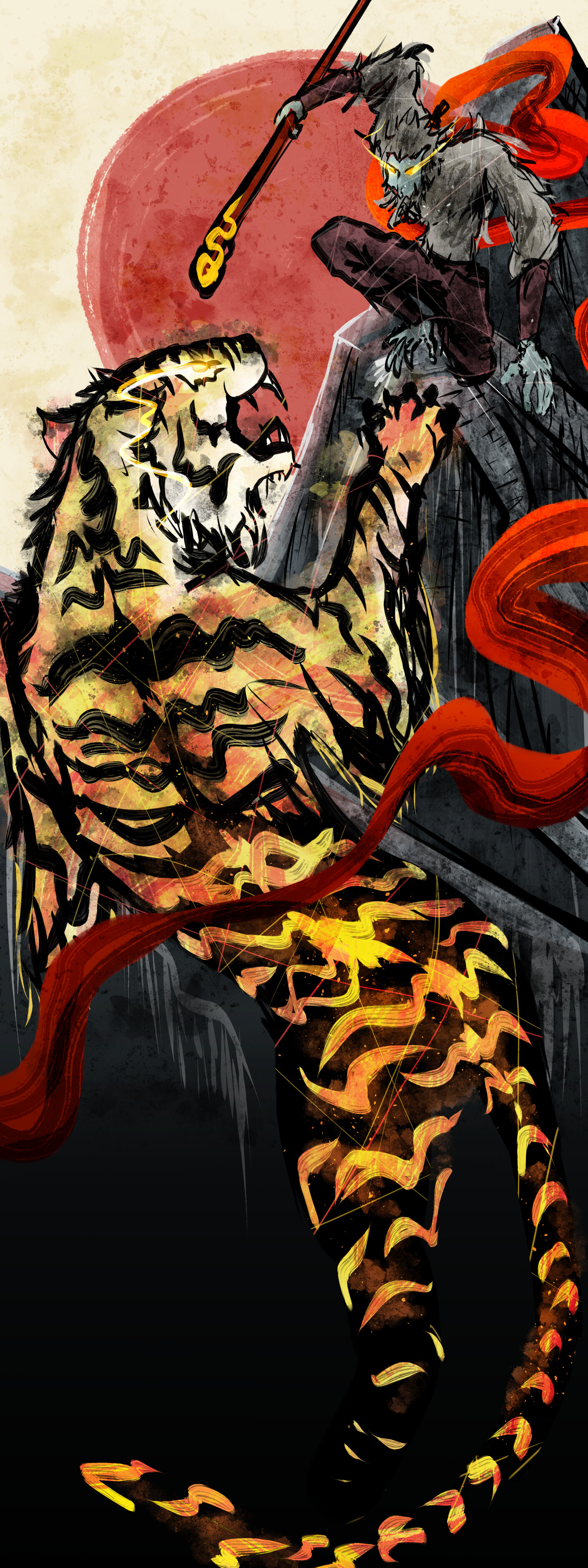 artstation-tiger-and-monkey