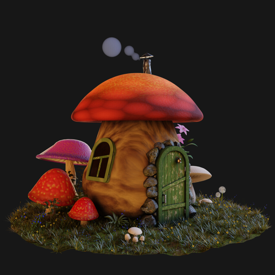 ArtStation - Mushroom House