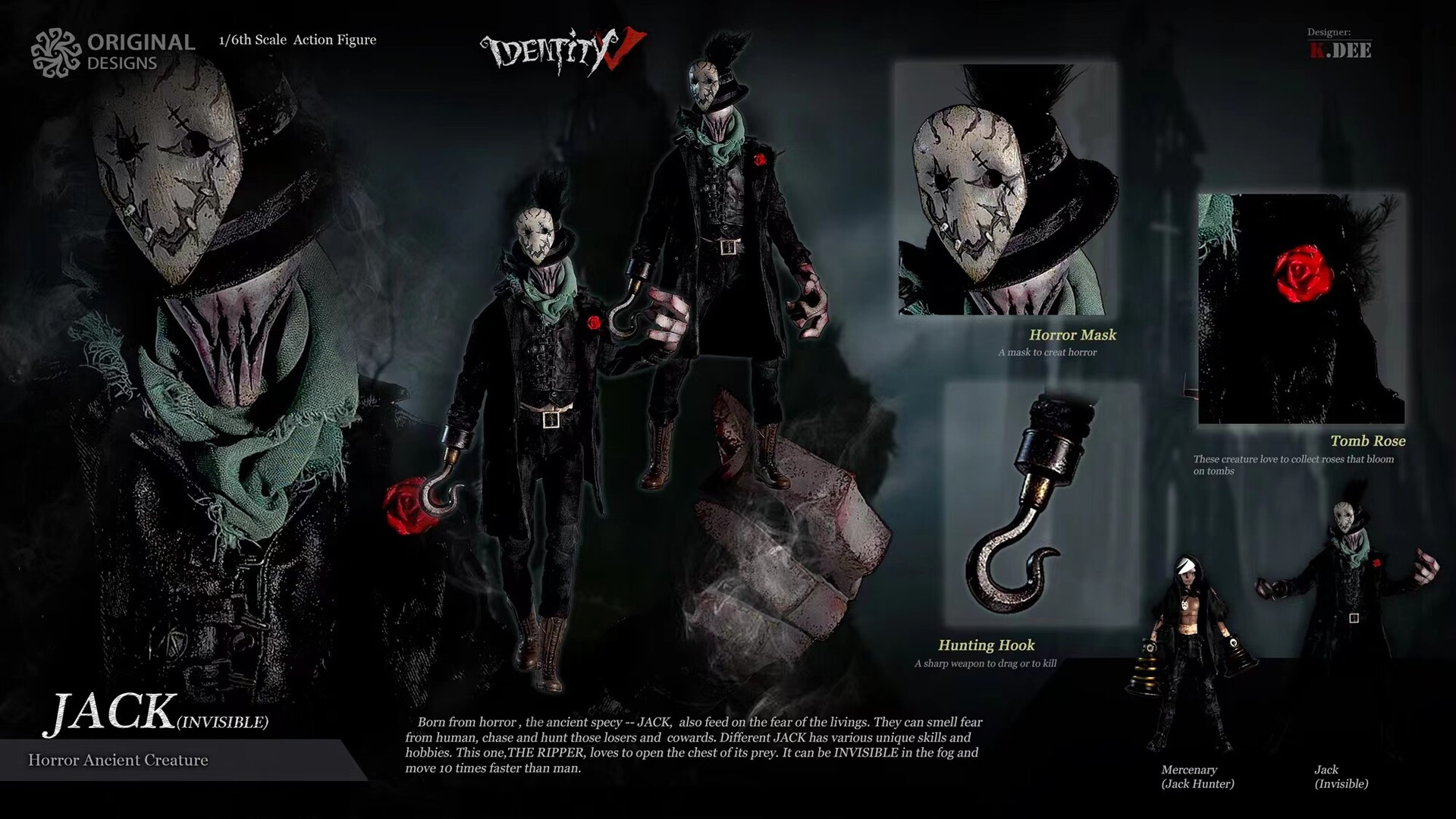 ArtStation 1/6 Identity V Character Jack