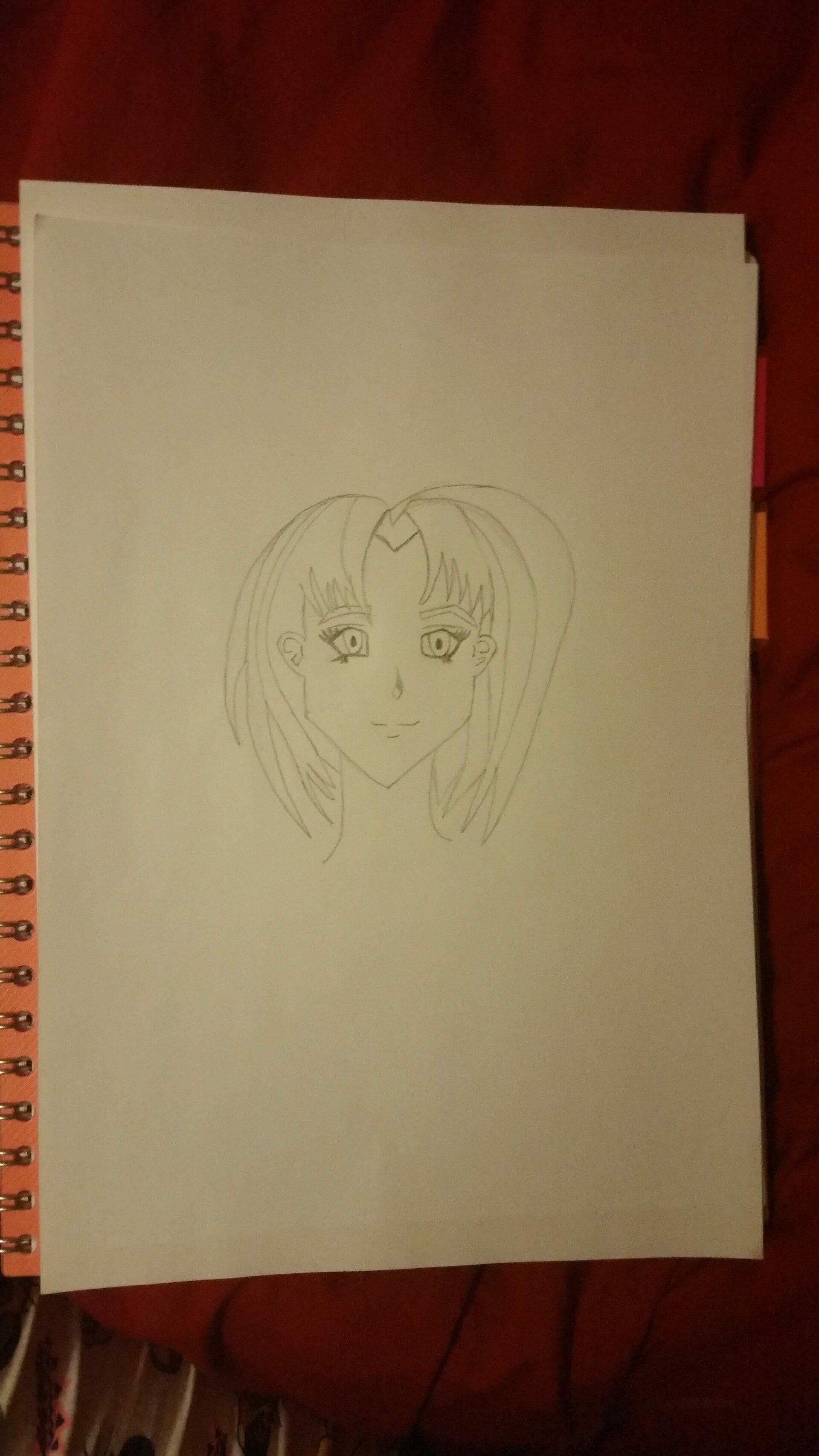 ArtStation - Female anime portrait
