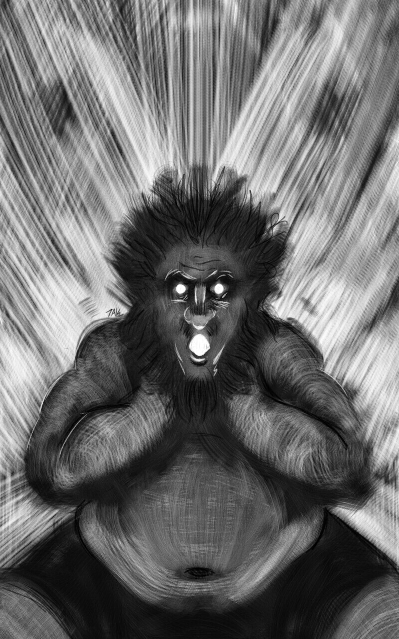 ArtStation Daily Sketch Choking