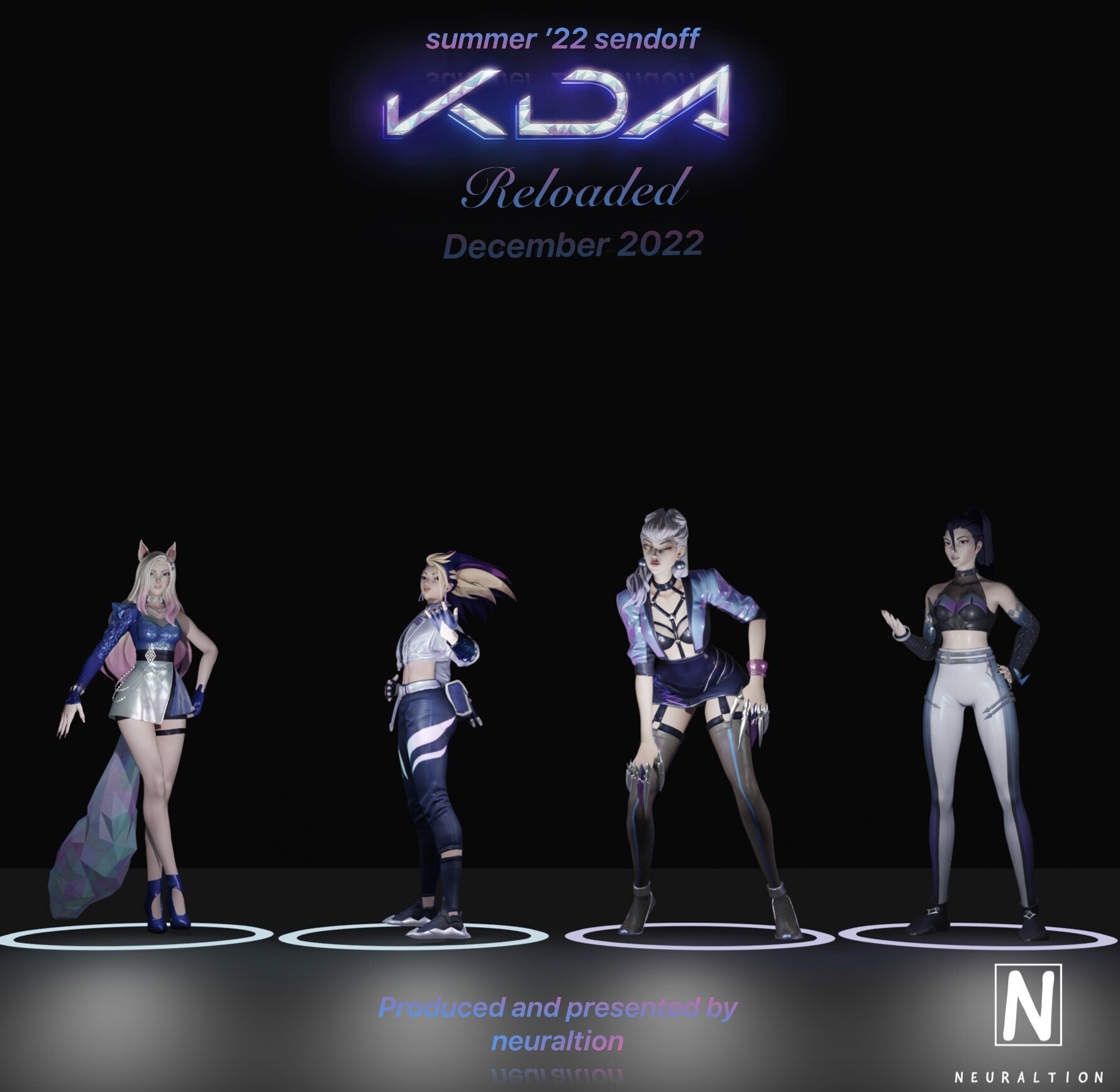 ArtStation AESPA inspired K/DA album