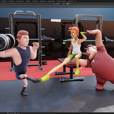 Adding characters to new scene - Blender 3.0