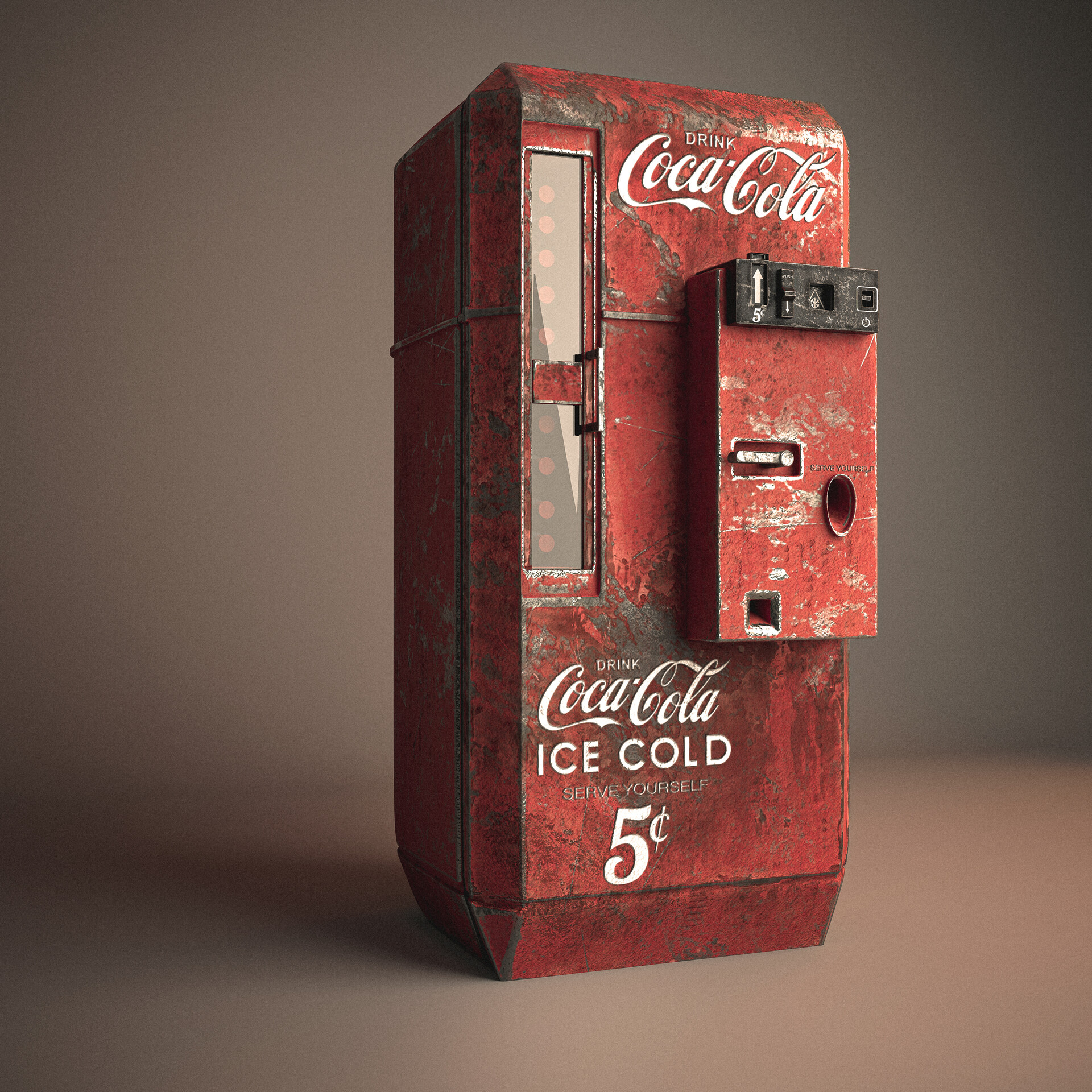 ArtStation - Coca Cola Fridge ️🥤