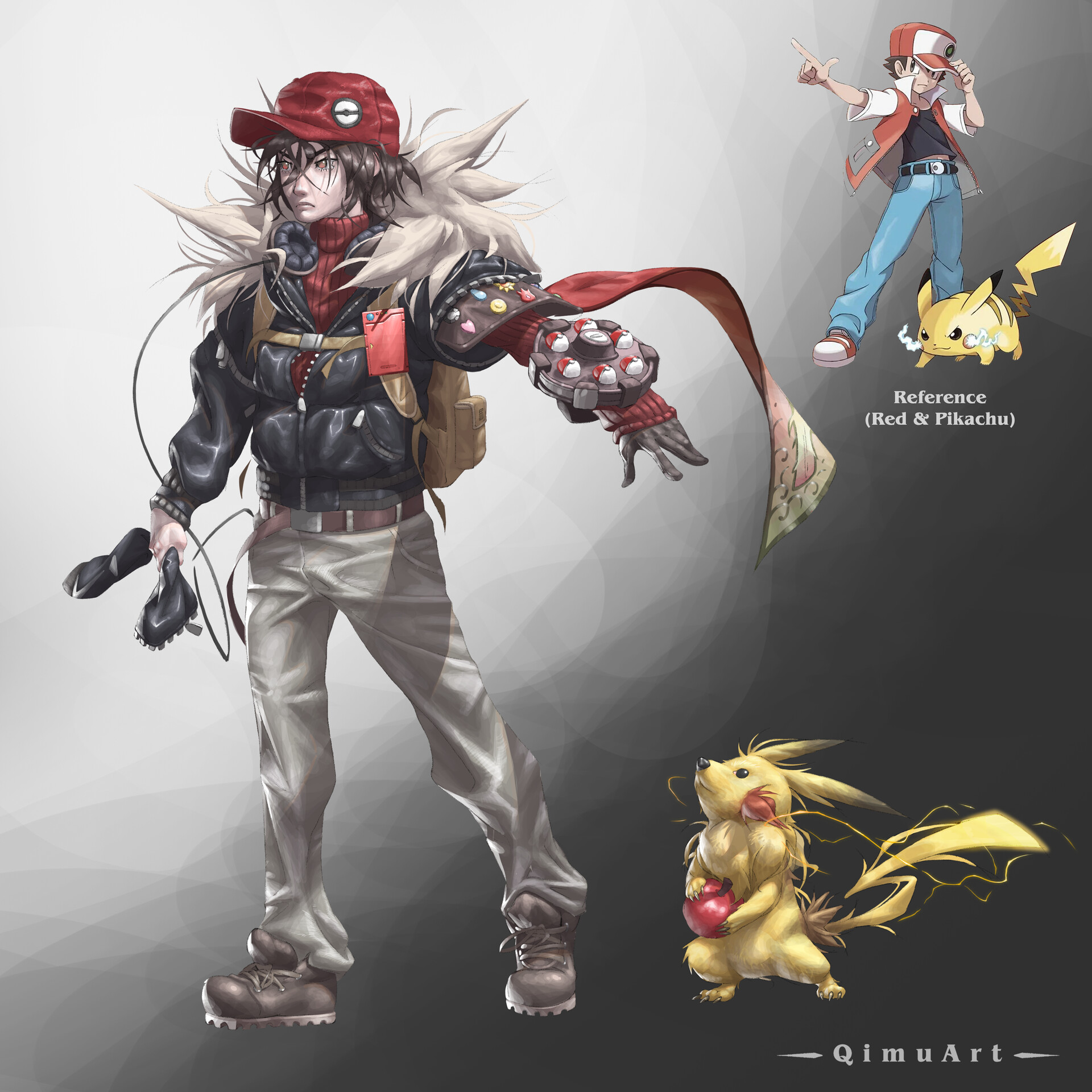 Pokemon The Legend of RED is a new Pokemon fan remake in Unreal