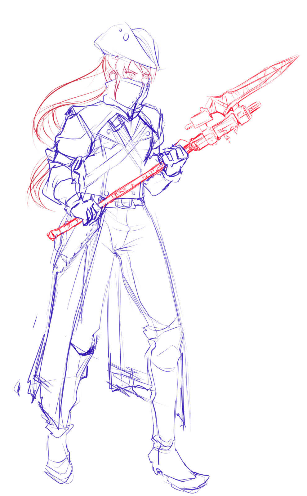 Detailed sketch