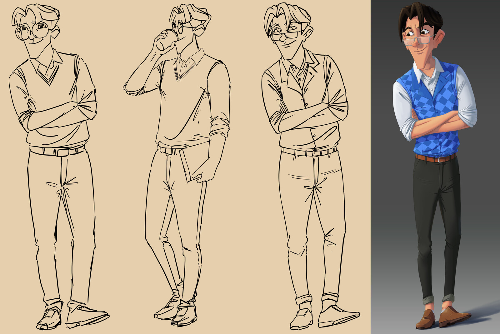 Boy Character Concept - Incredimate