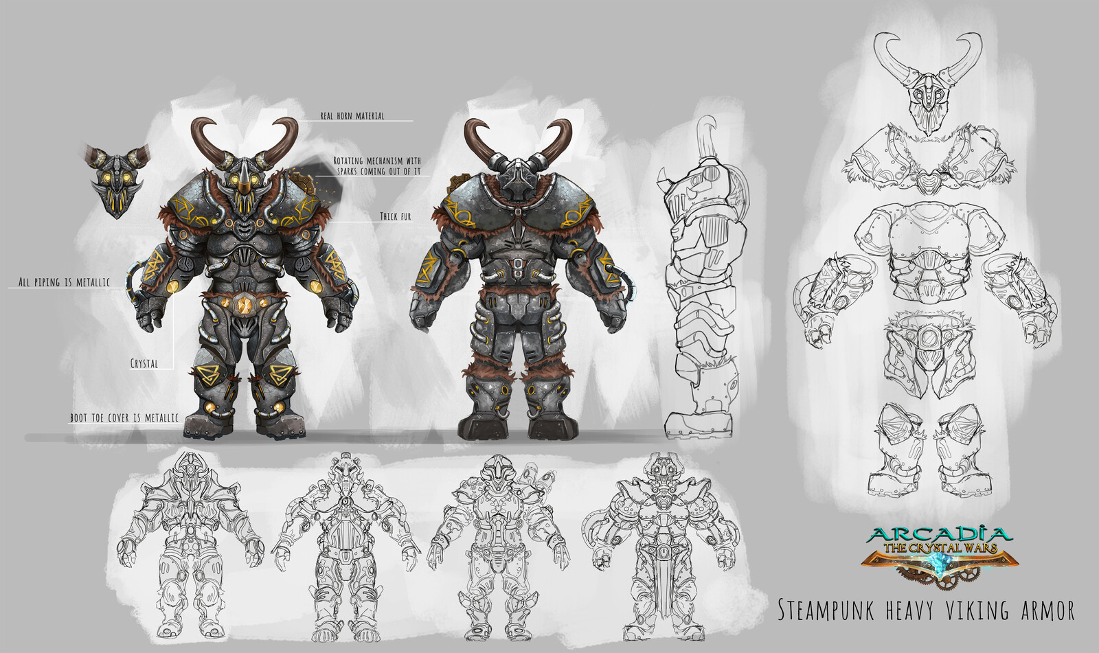 Arcadia - Concept art collection