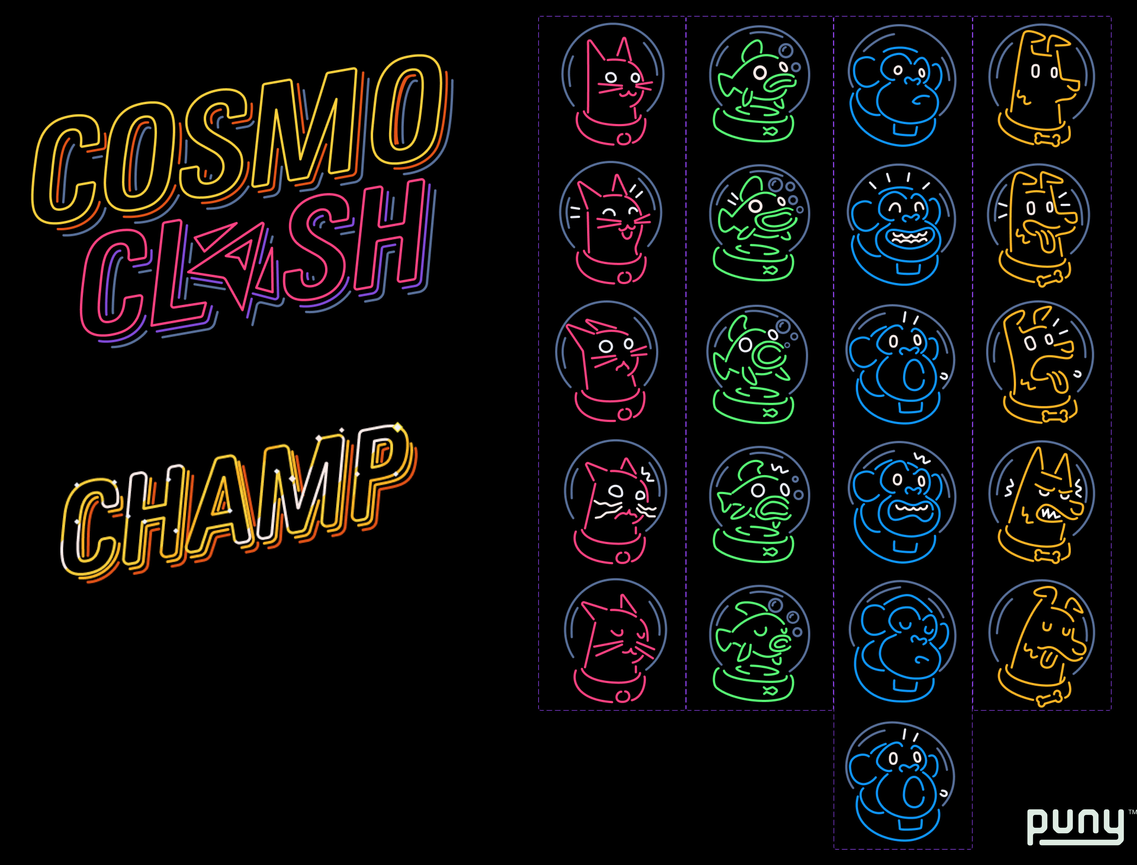 Logo, header graphics and character emotes