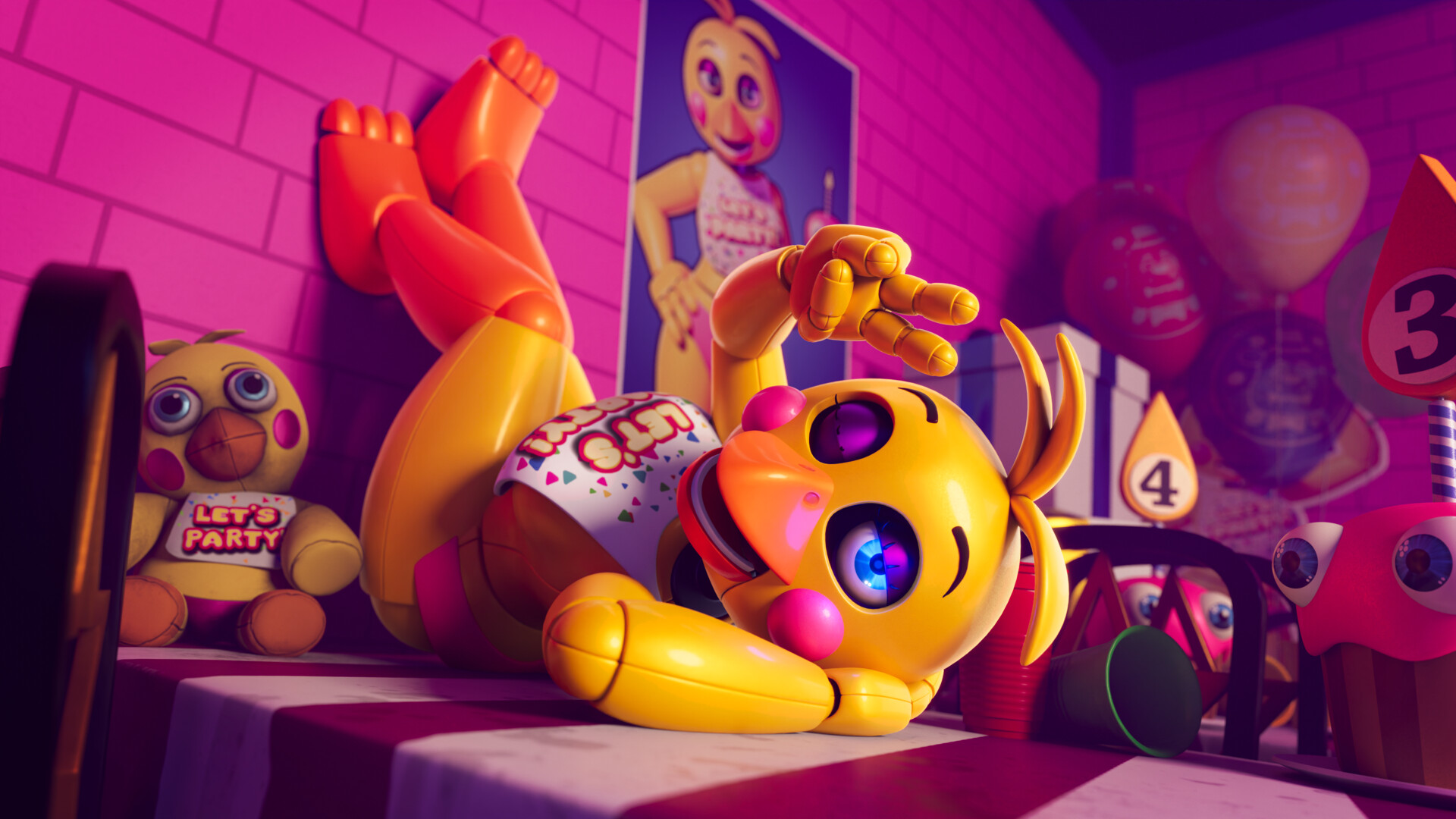 ArtStation - Withered Toy Chica