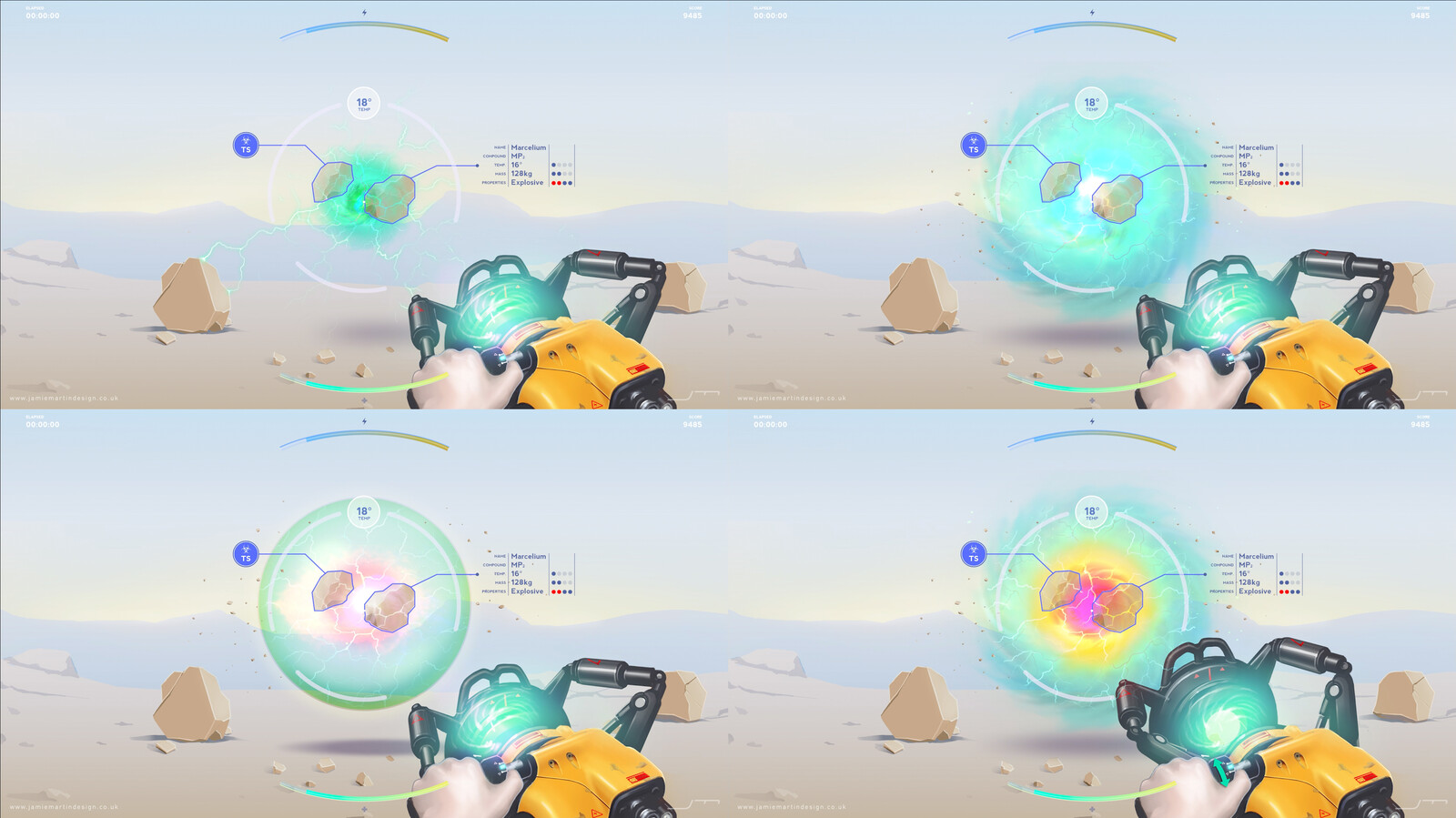 Vortex tool UI design