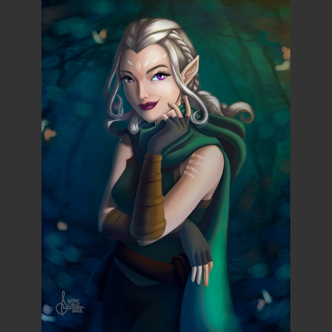 ArtStation - Elf rogue