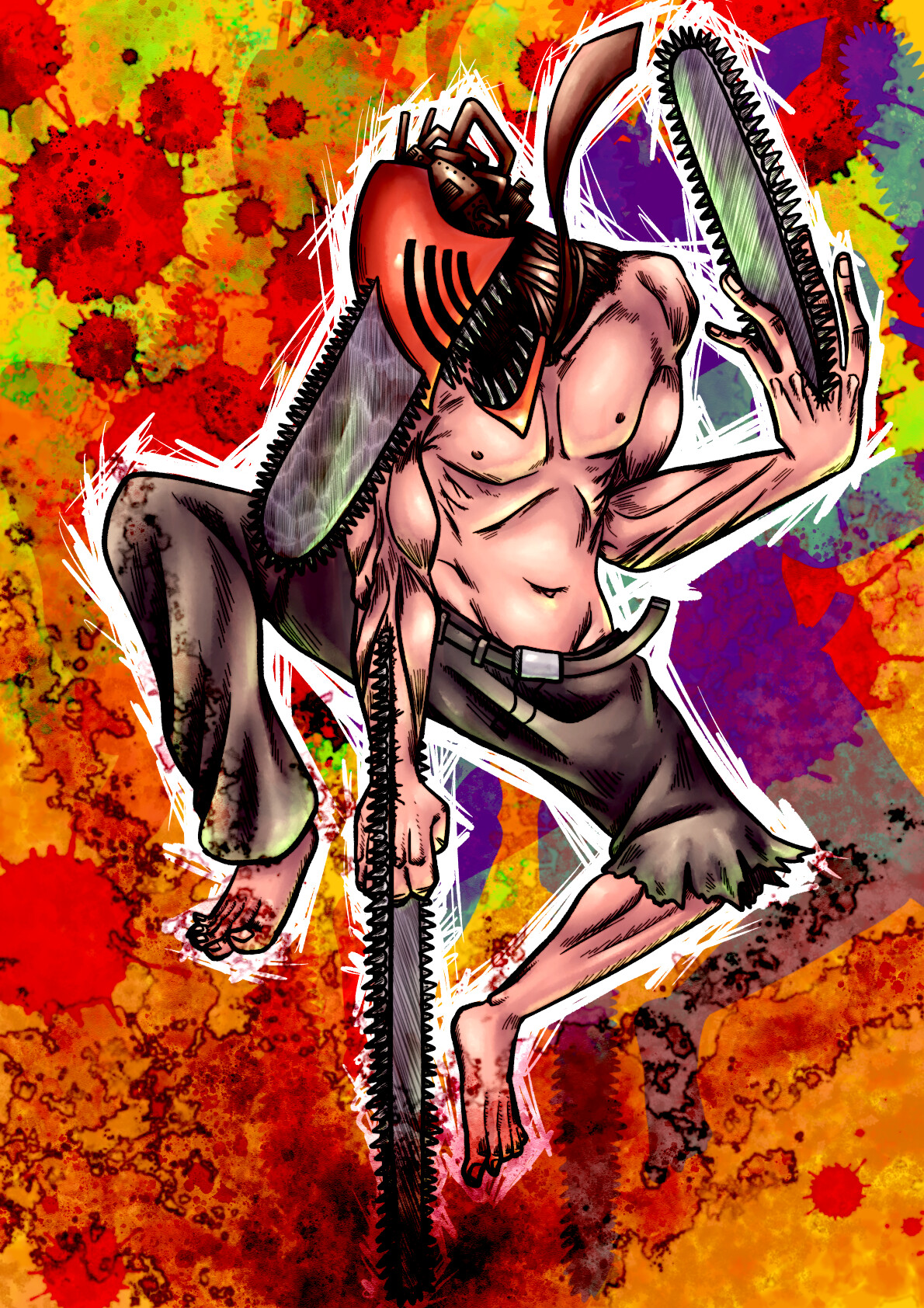 ArtStation Chainsaw Man