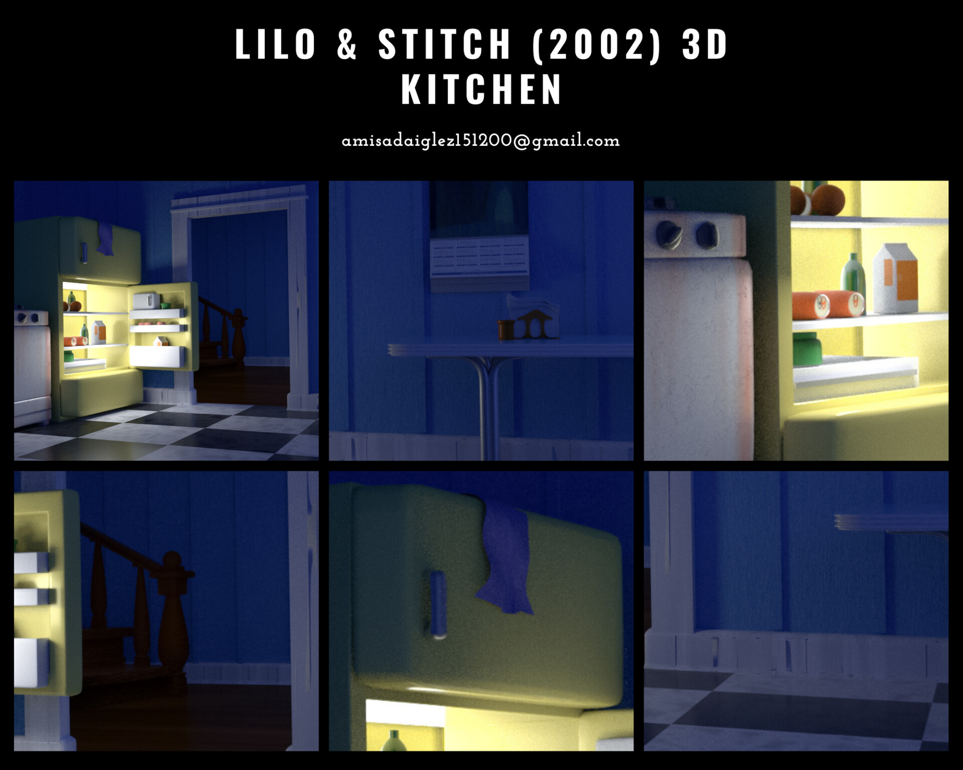 Lilo Stitch Kitchen 