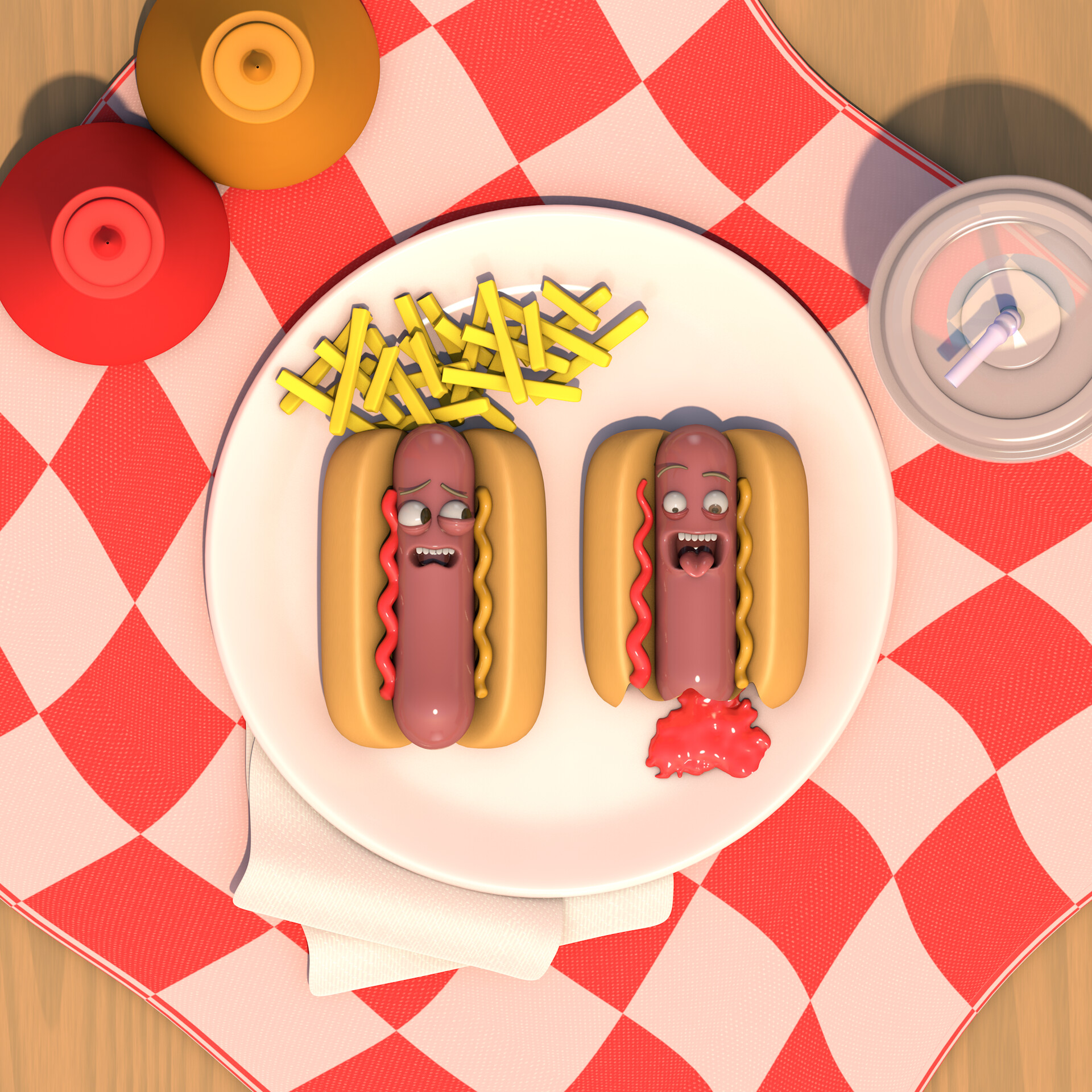 ArtStation Sausage party?