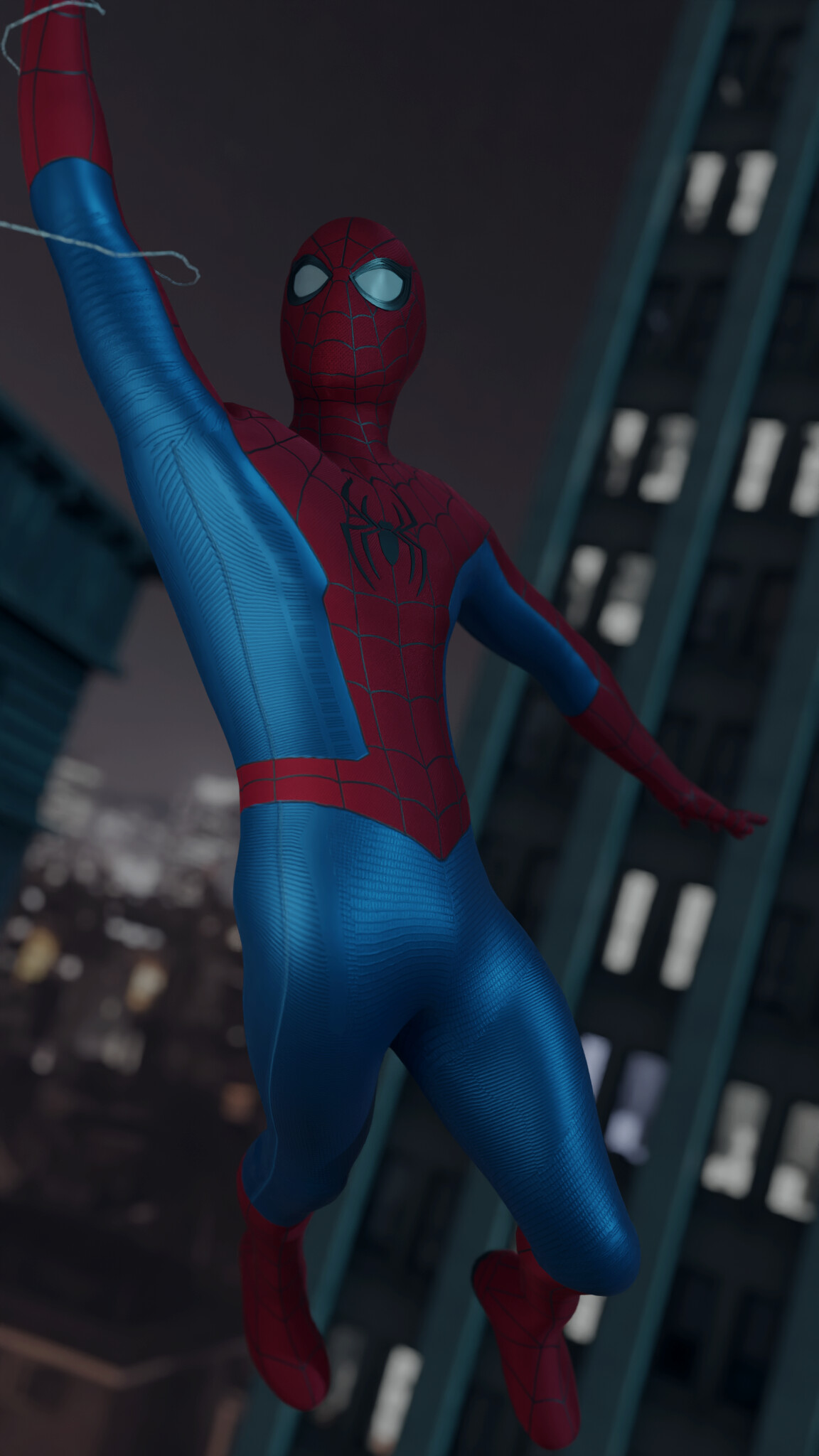 ArtStation - SpiderMan Ending Suit Render