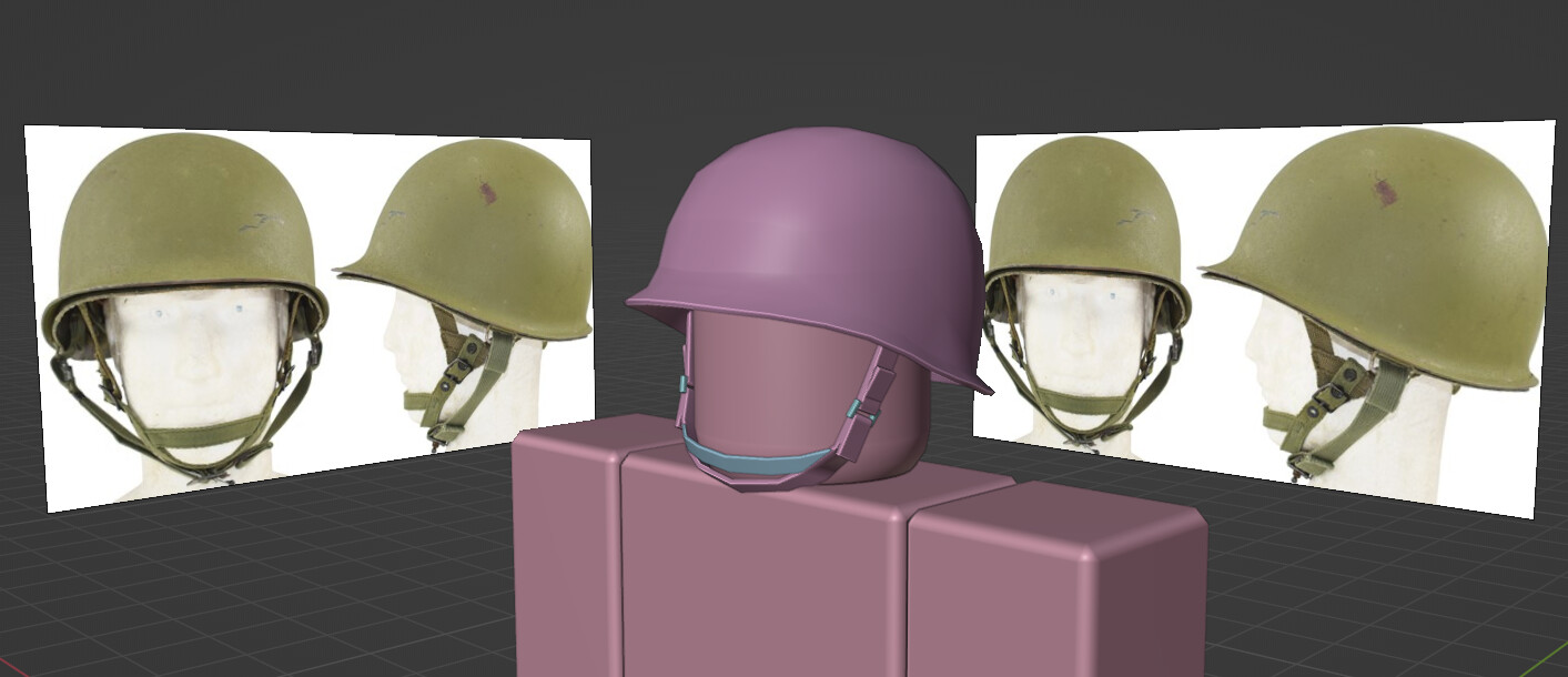 M1 pot helmet clearance