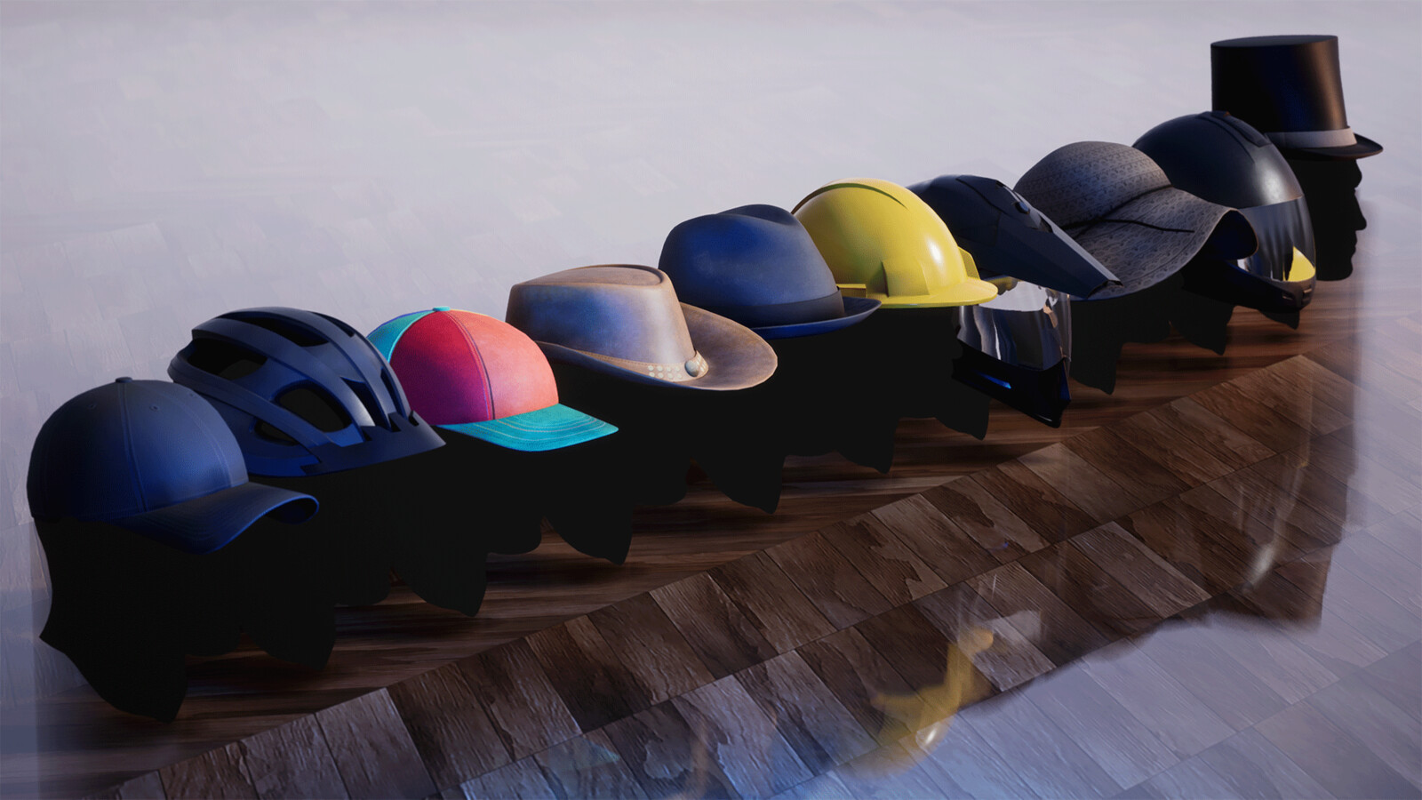 Hats & Caps / 10+ Props