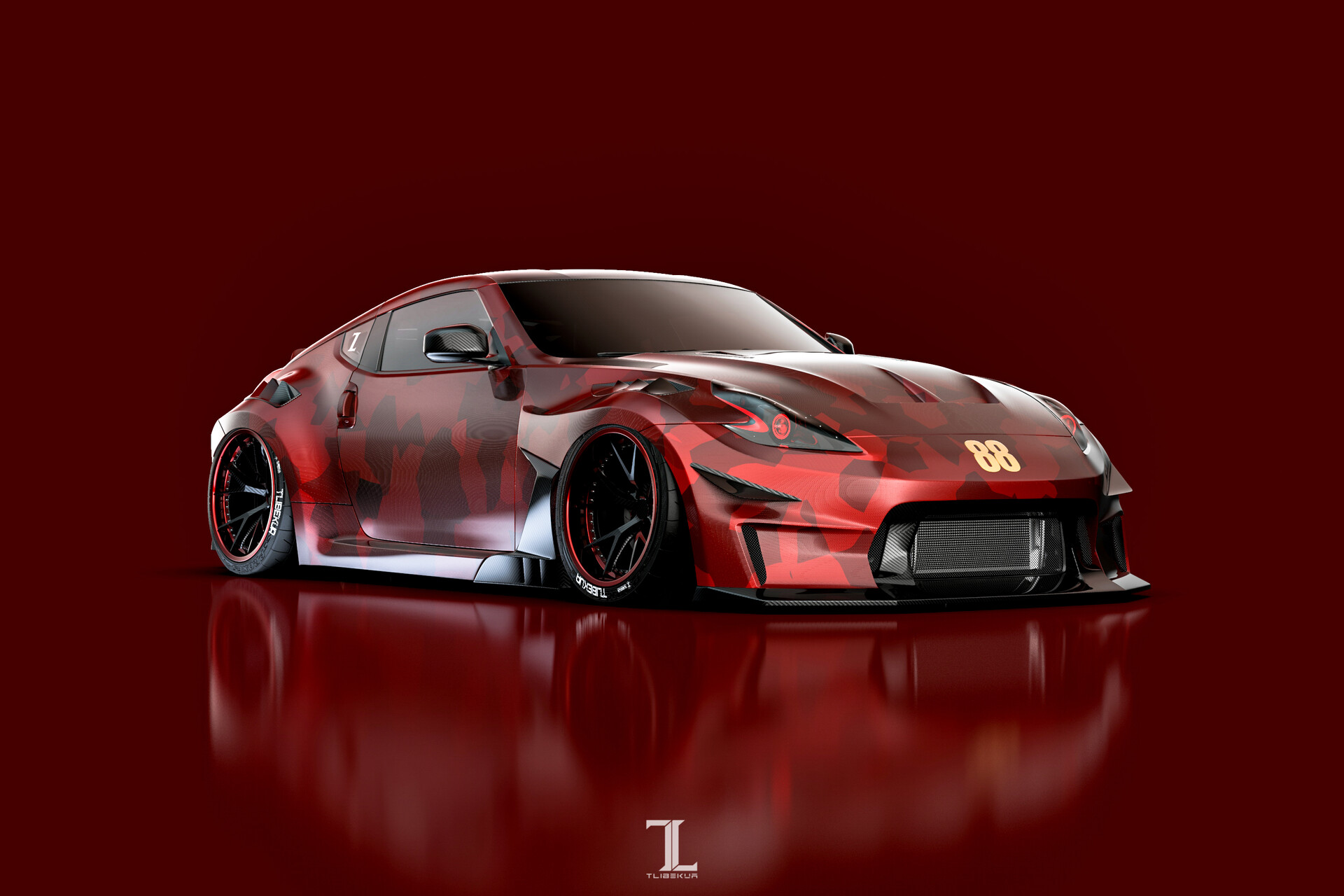 Kasim Tlibekua - Nissan 370Z. BadAss VR-Z