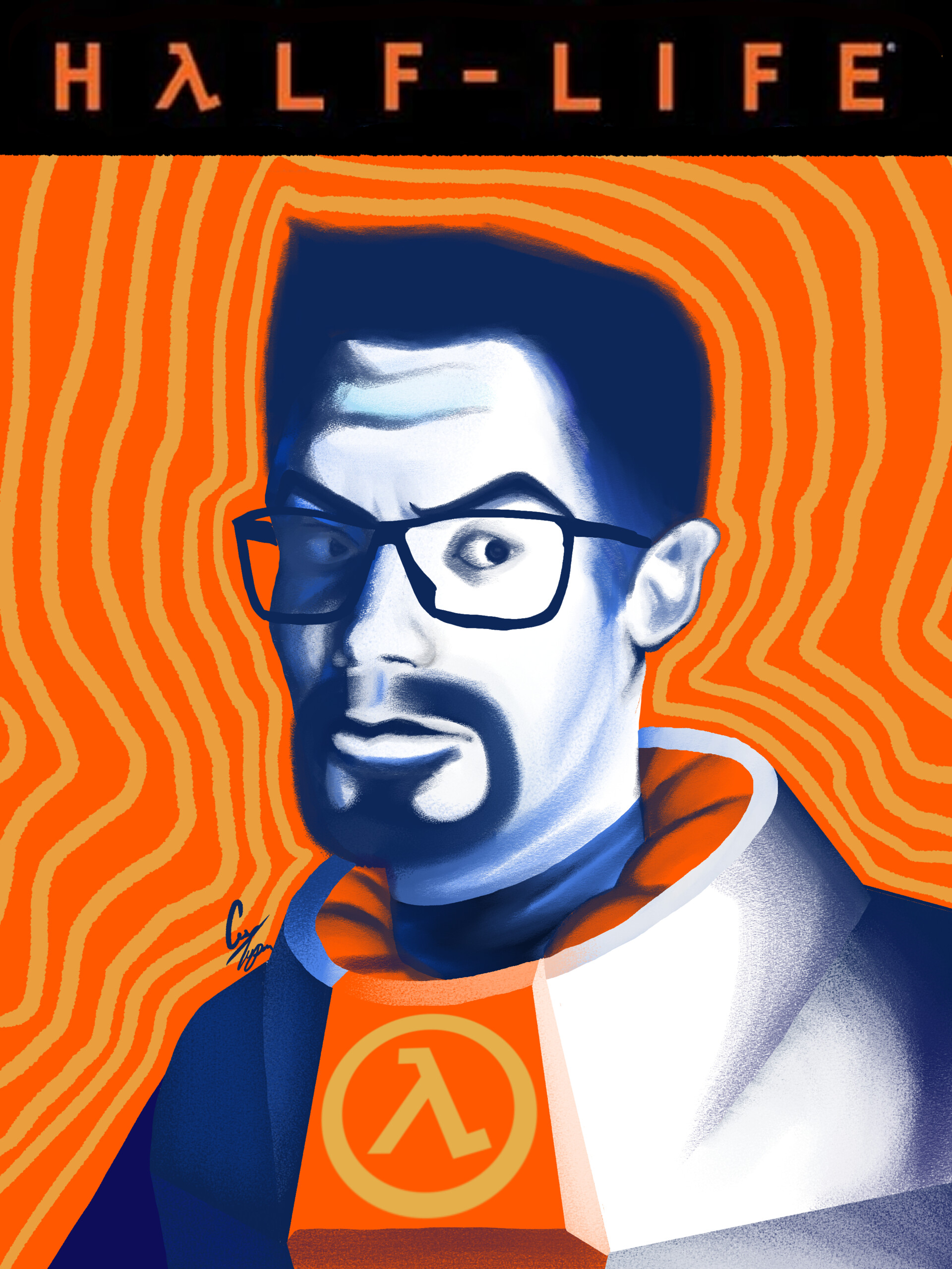 ArtStation Gordon Freeman