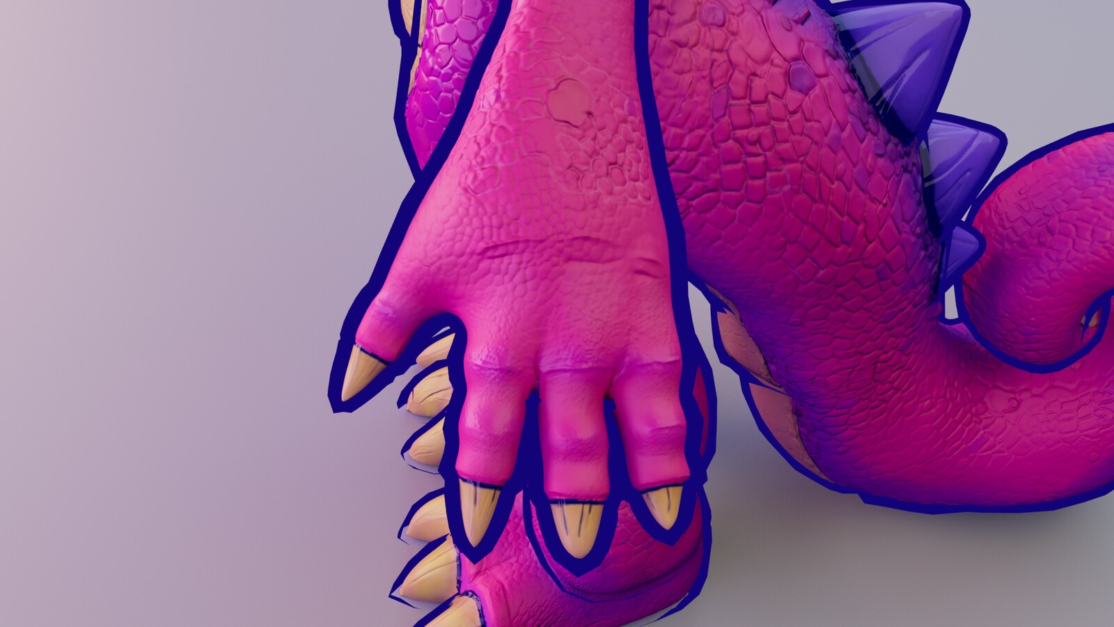 Top of hand