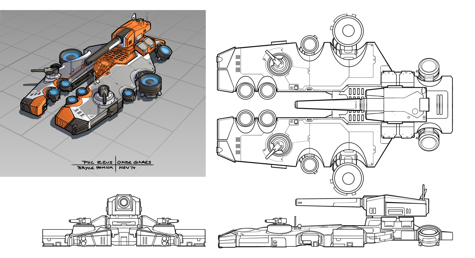 "Zeus" Initial Concept and Orthos