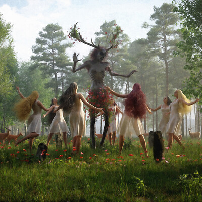 Philip hofmanner the forest spirit