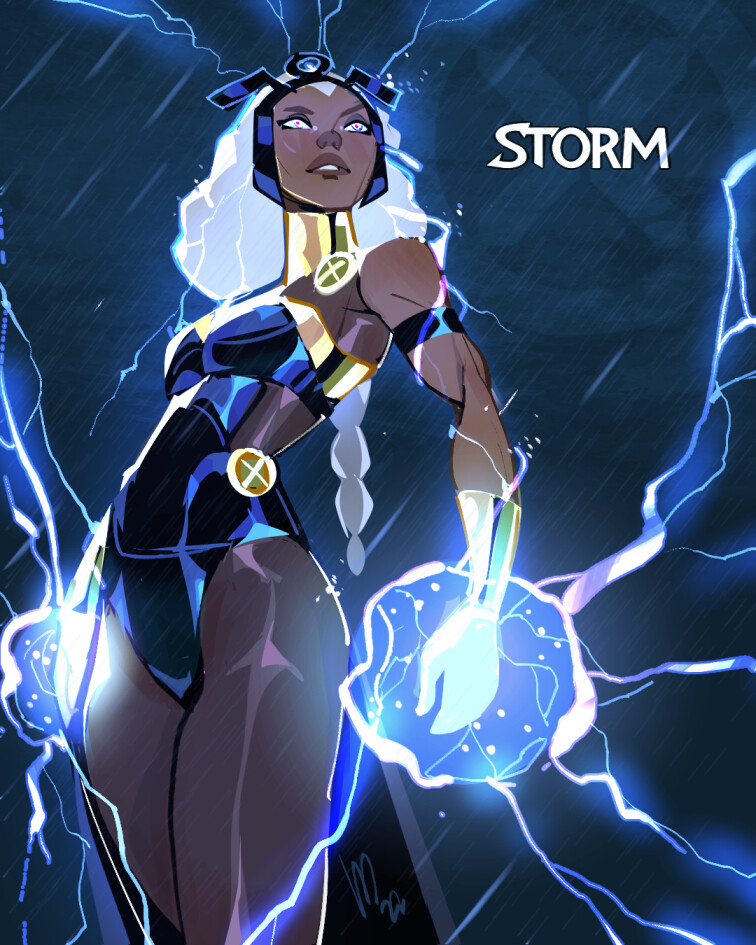 ArtStation Xmen Storm