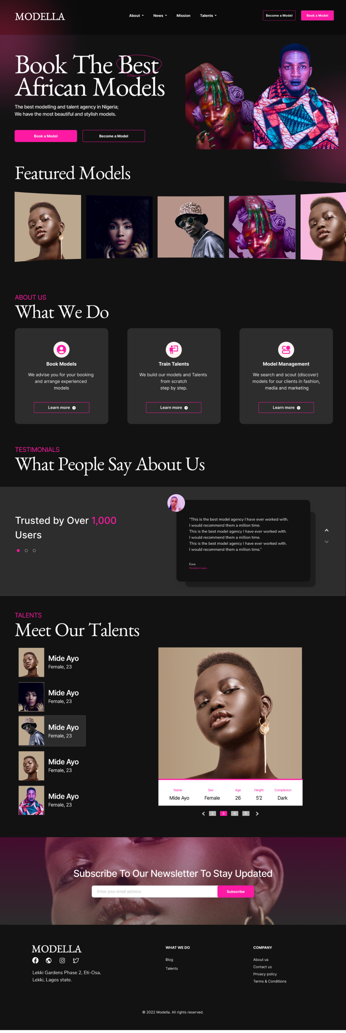 artstation-modeling-agency-website-design