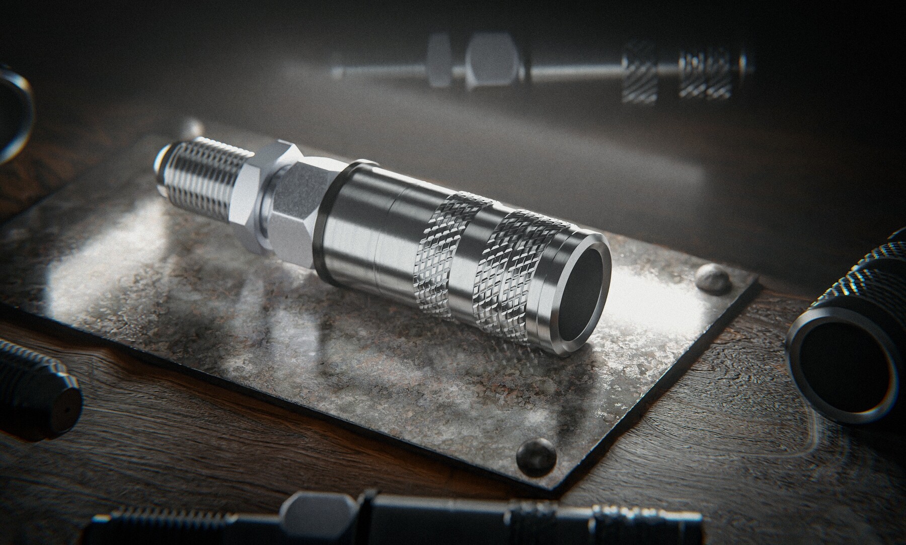 artstation-quick-release-coupling-blender