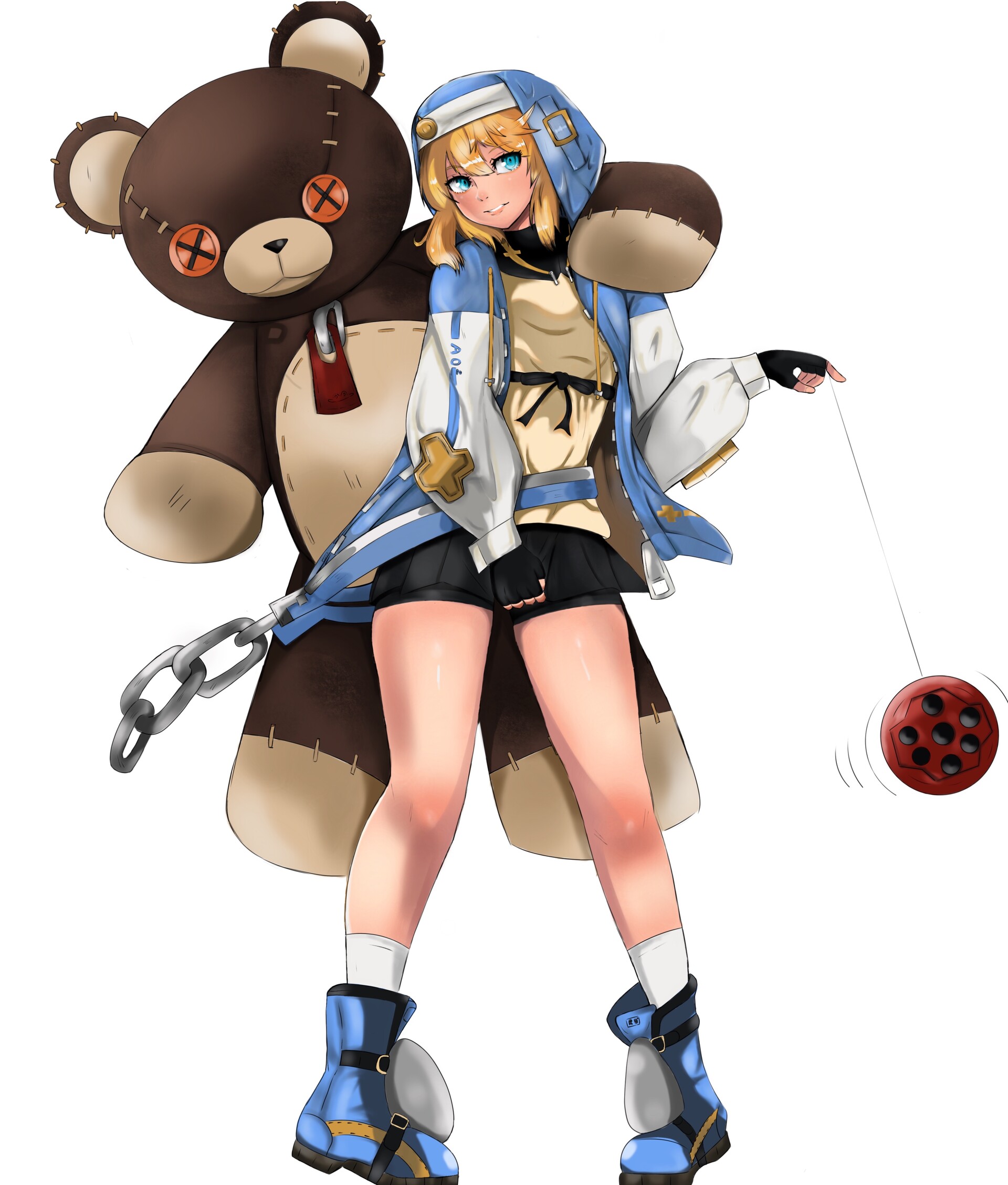 ArtStation Bridget guilty gear strive