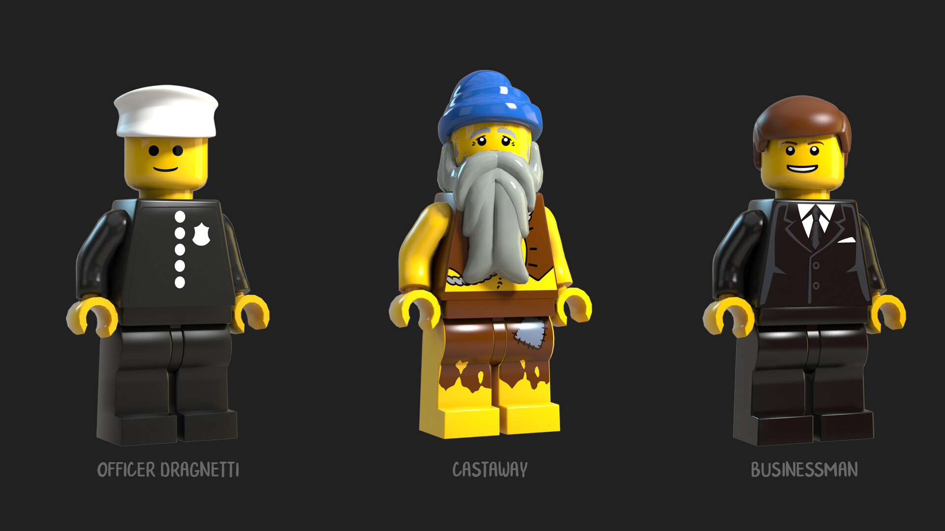 ArtStation Lego Legacy Heroes Unboxed Characters