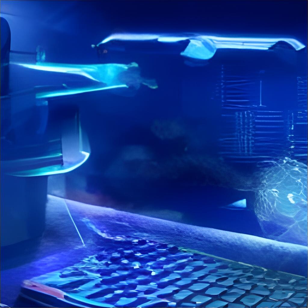 ArtStation - Future gaming laptop in system cybernetics