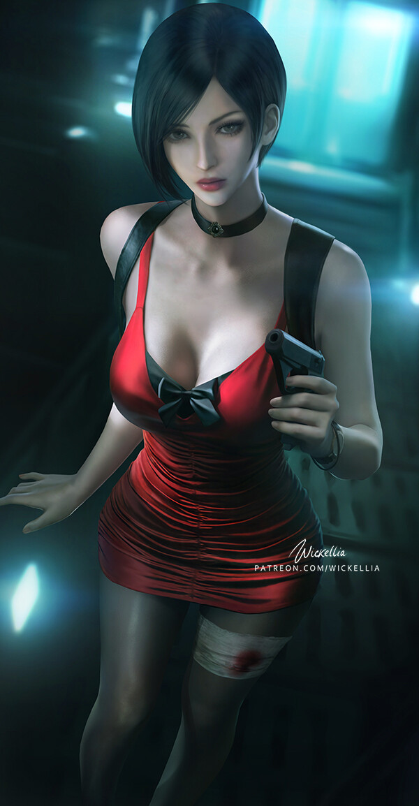 ArtStation - Ada Wong - Resident Evil 2 Remake