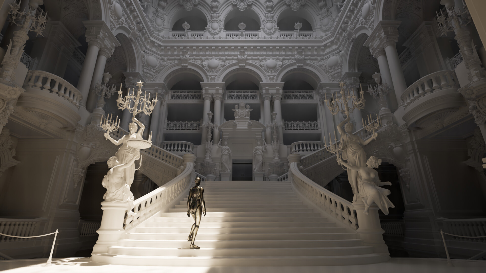 ArtStation Unreal Engine 5 The Paris Opera House SkyLight Atmosphere artstation-unreal-engine-5-the-paris-opera-house-skylight-atmosphere