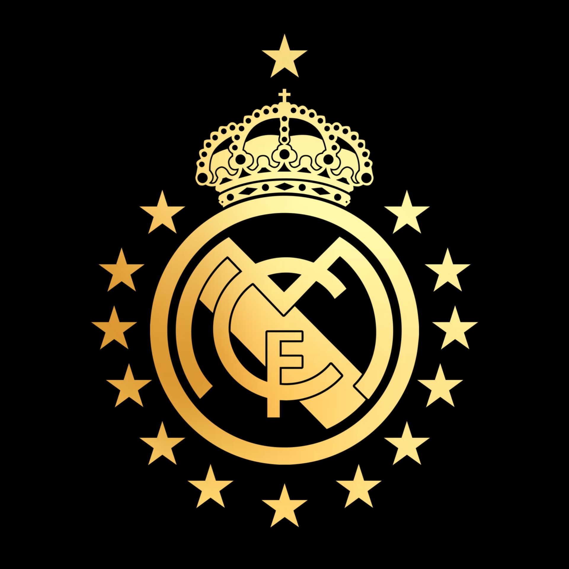 ArtStation - Real Madrid logo - Champions Stars 14