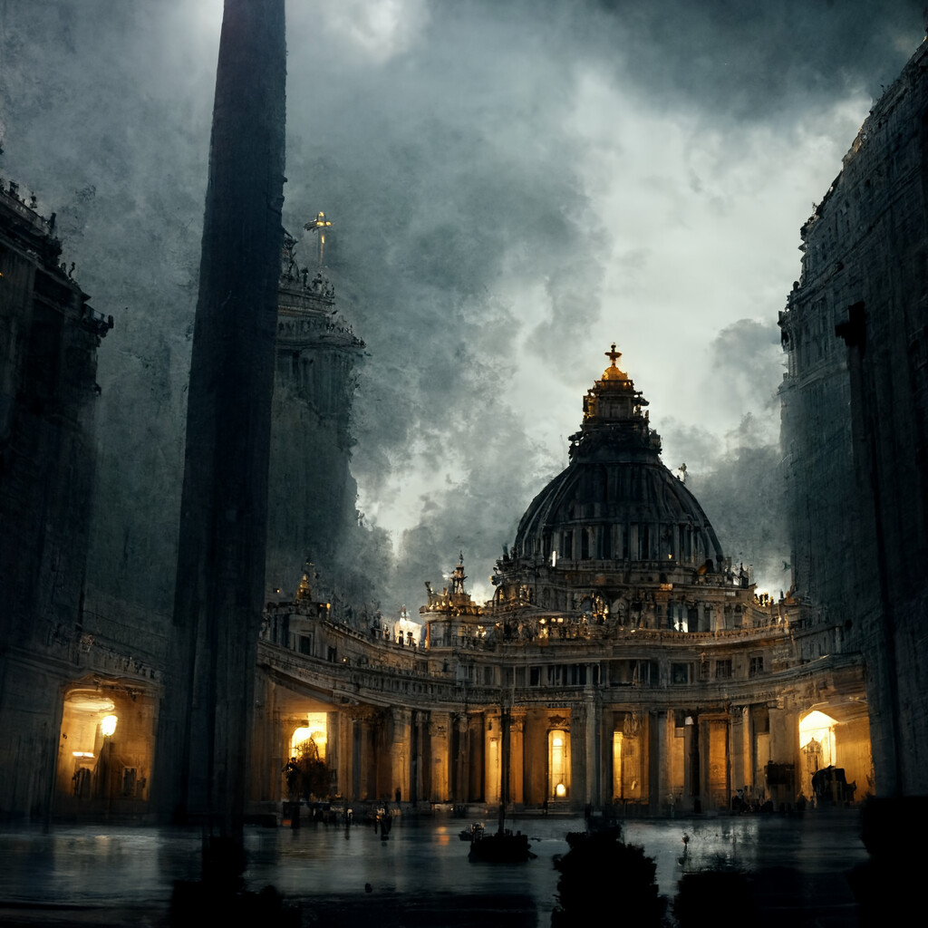 ArtStation ‘St. Peter’s Basilica’ Reimaged by AI