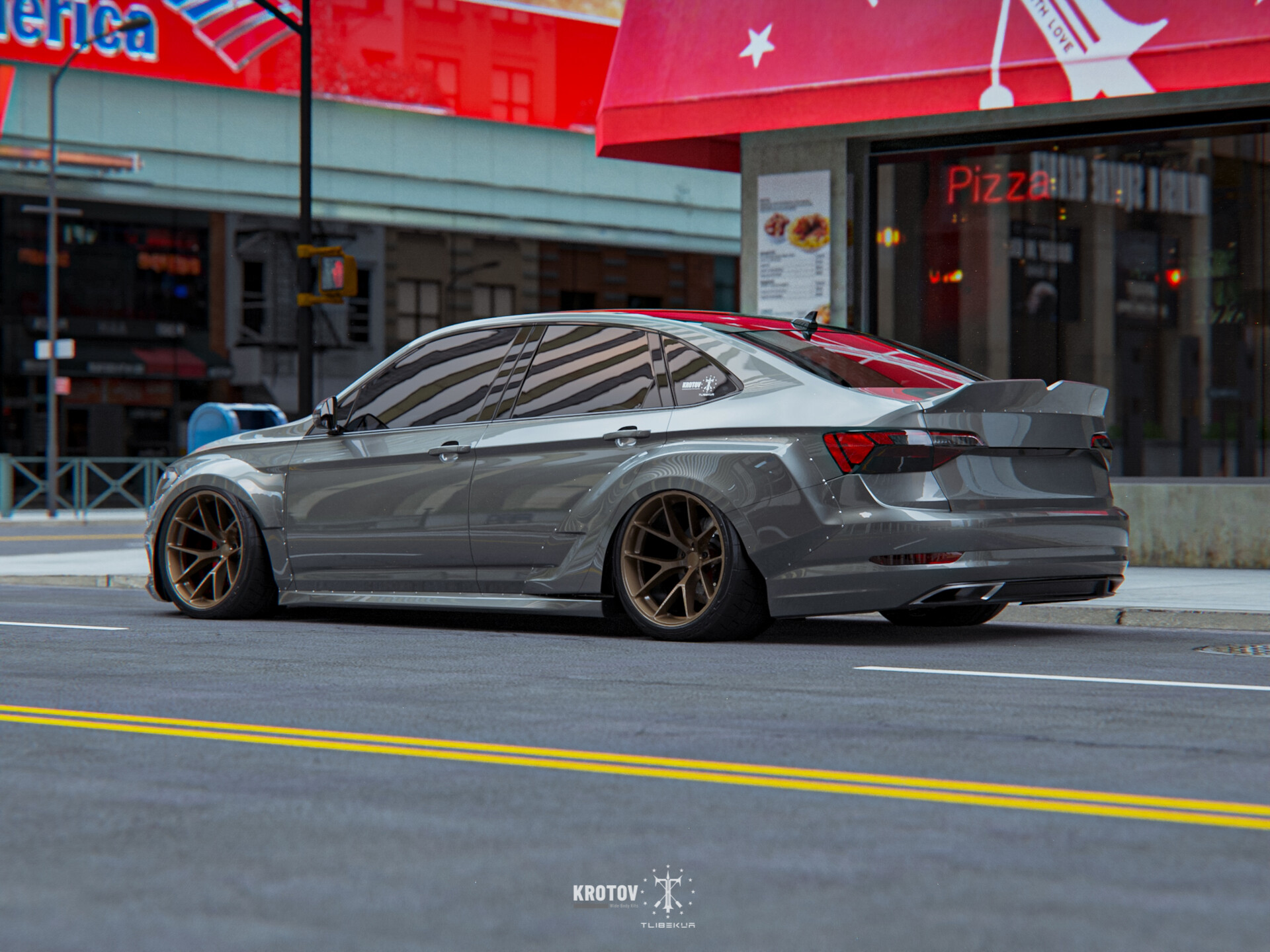 2019 jetta body shop kit